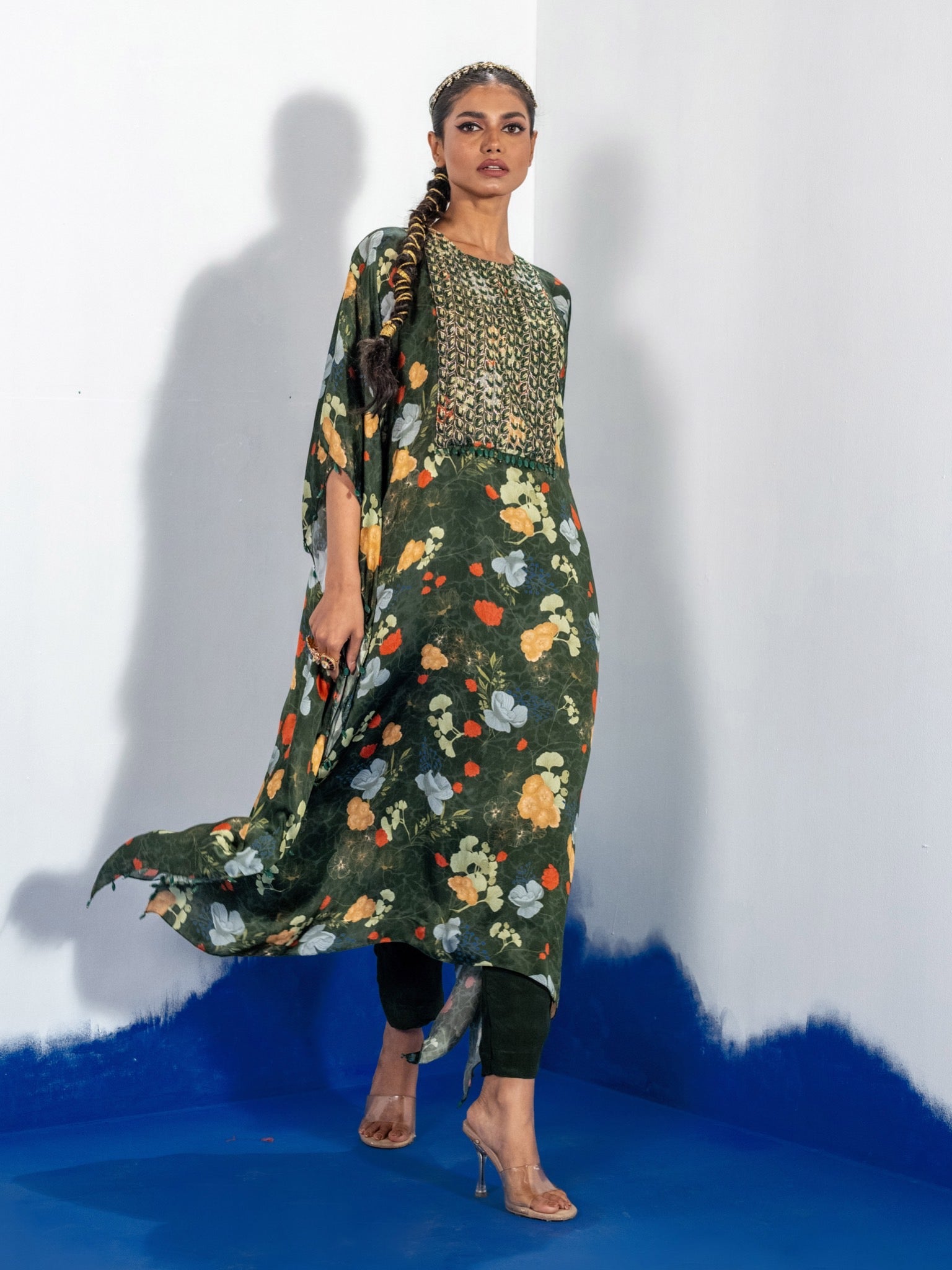 Gulbahaar Kaftan Kurta Set