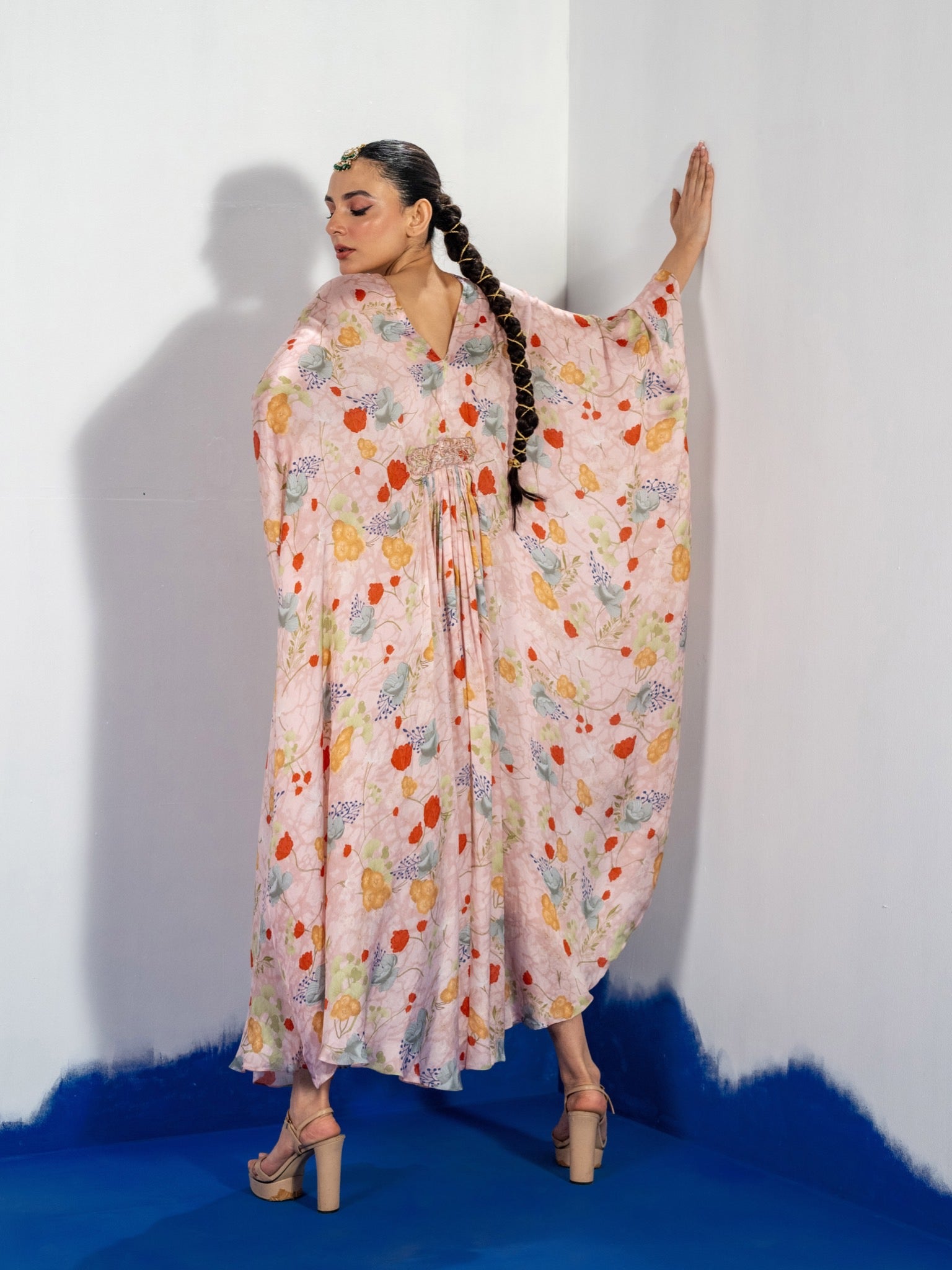 Rangmayee Kaftan Dress