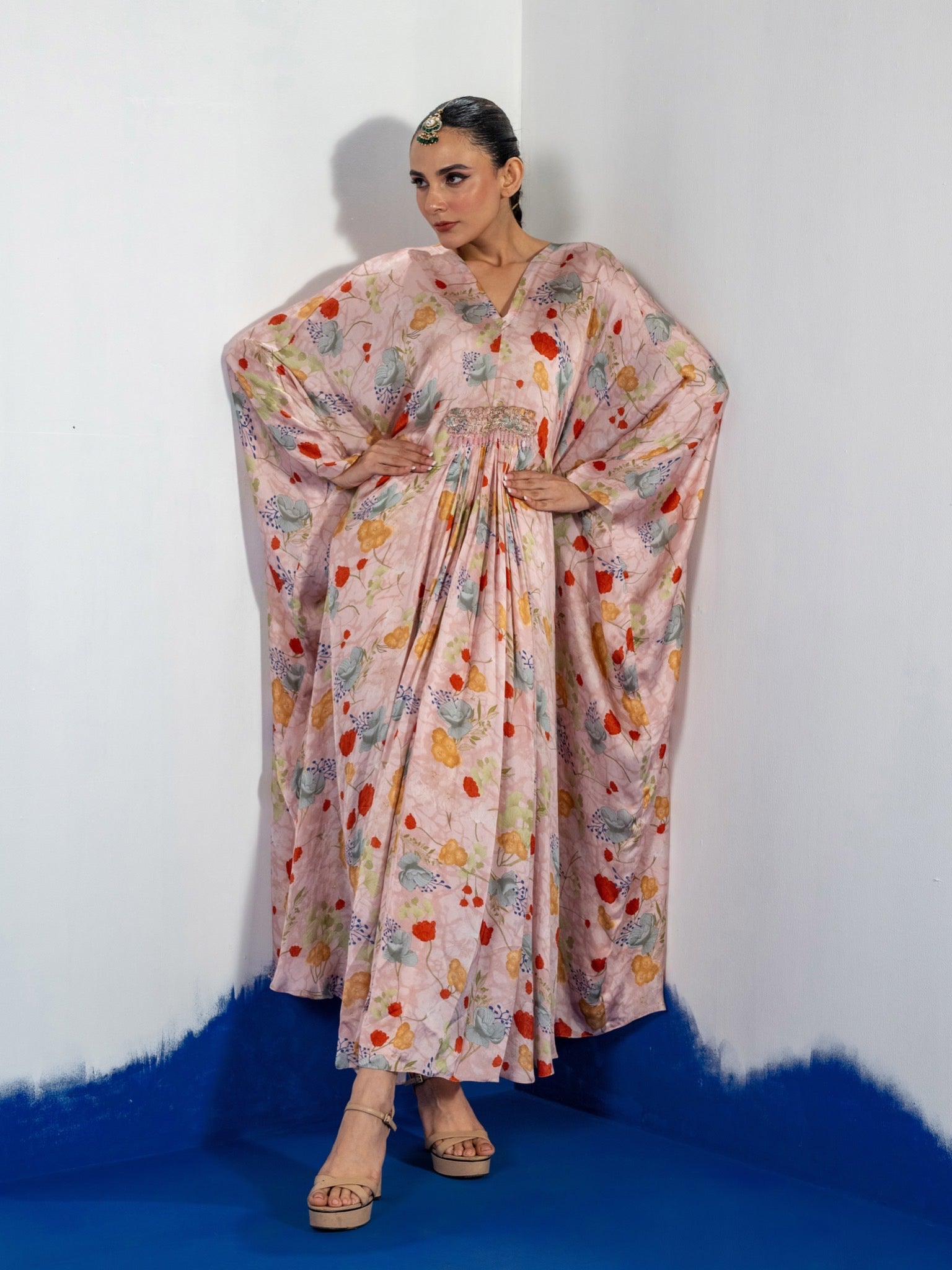 Rangmayee Kaftan Dress