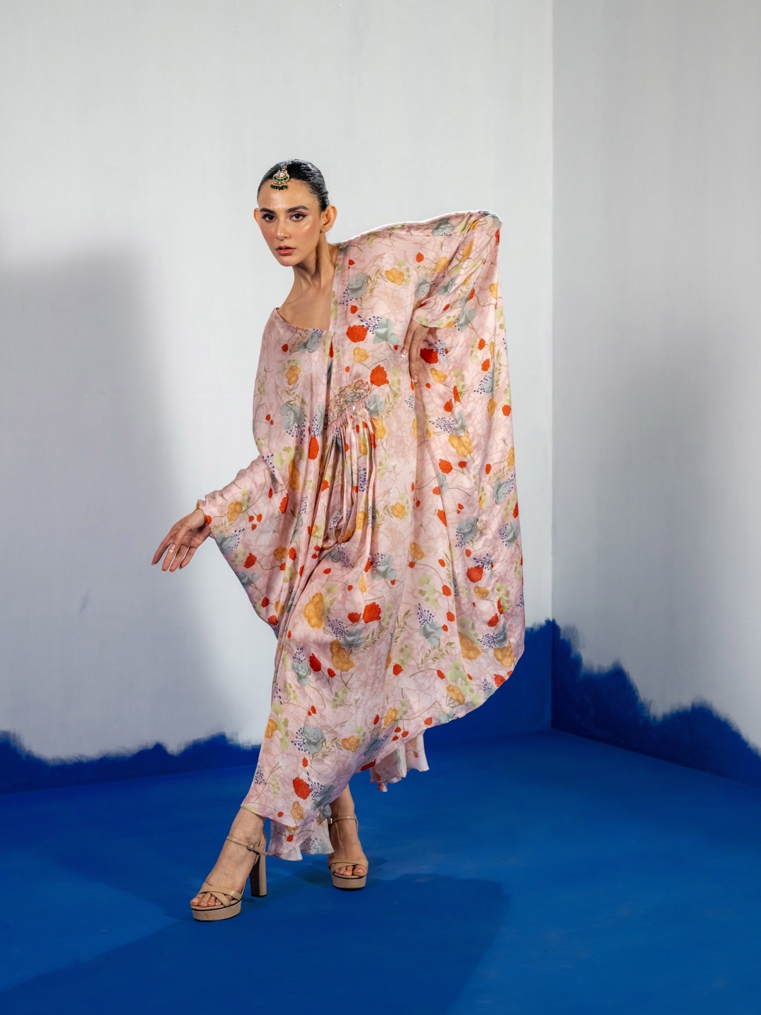 Rangmayee Kaftan Dress