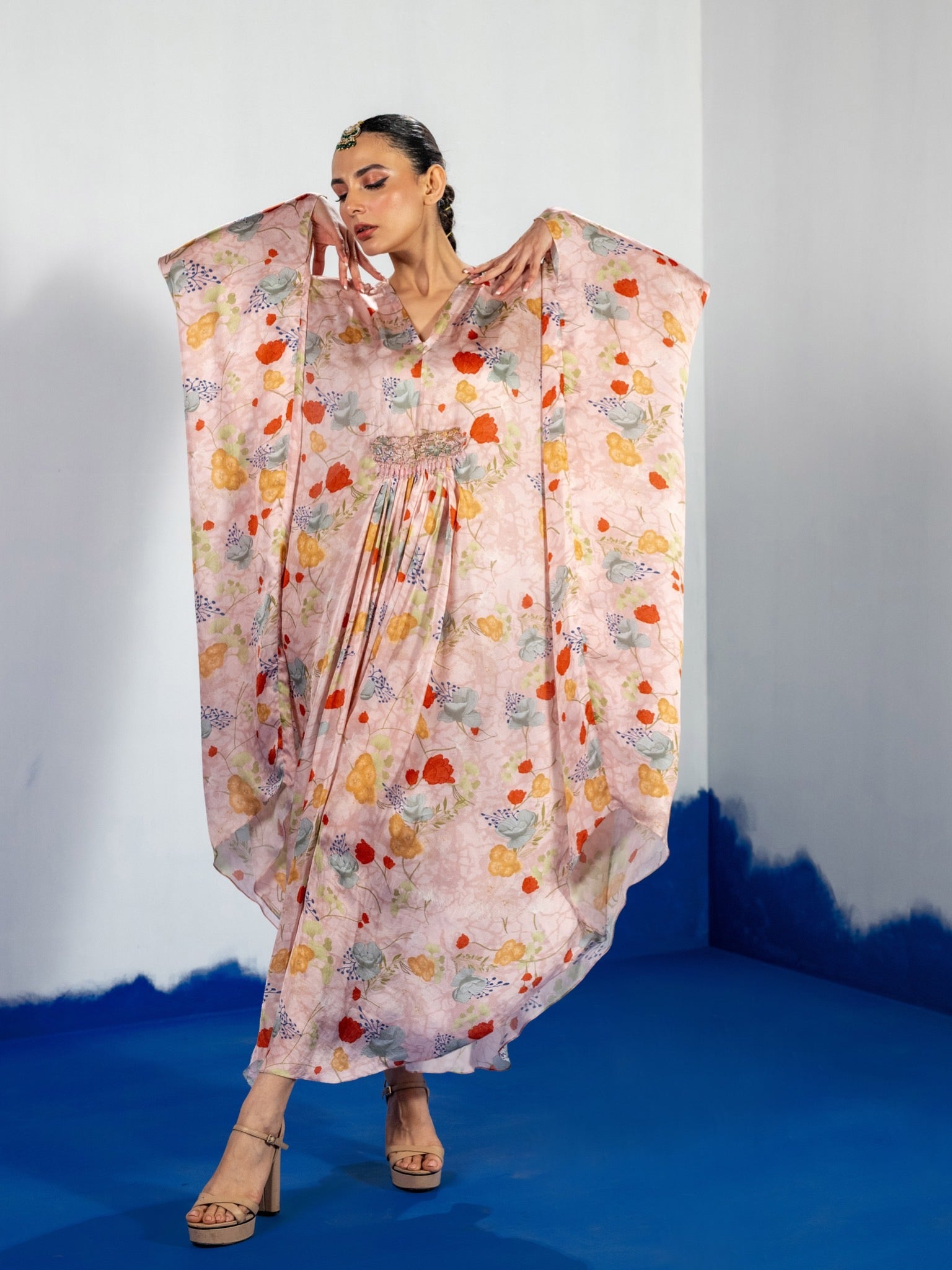 Rangmayee Kaftan Dress