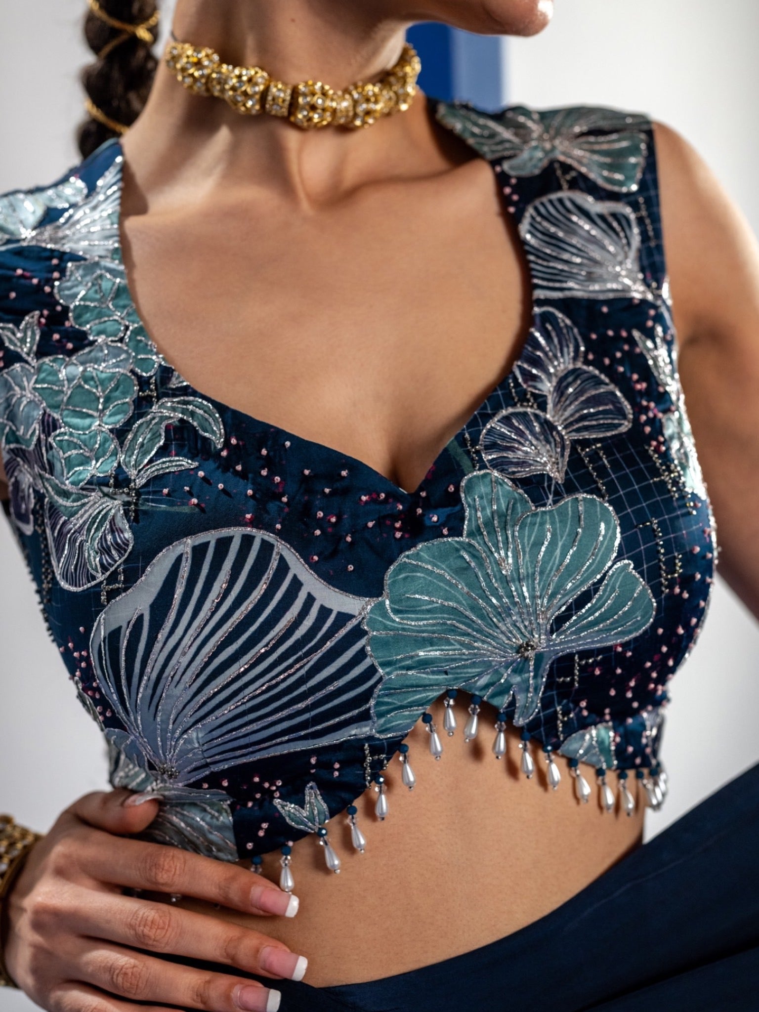 Rangtara Drape Saree Set