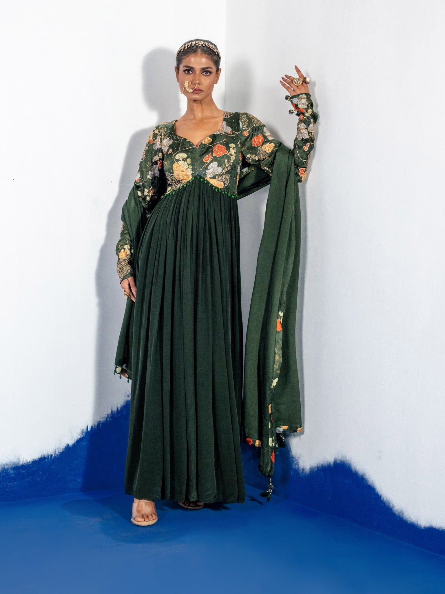 Rangila Anarkali with Dupatta