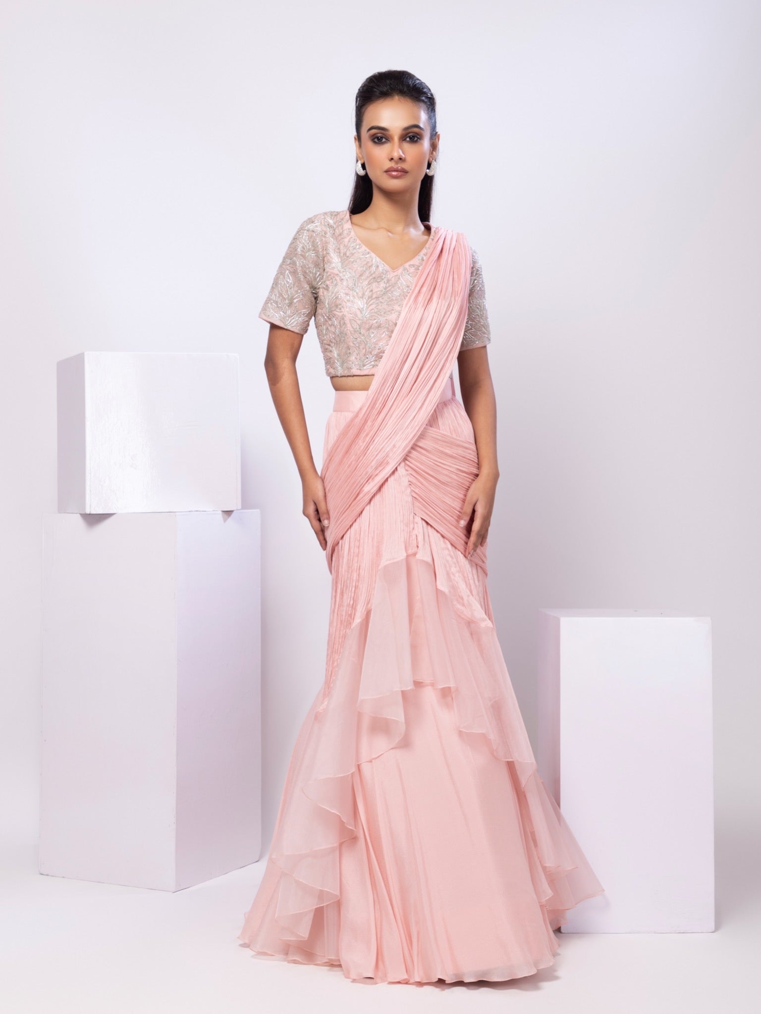 Siana Drape Saree Set