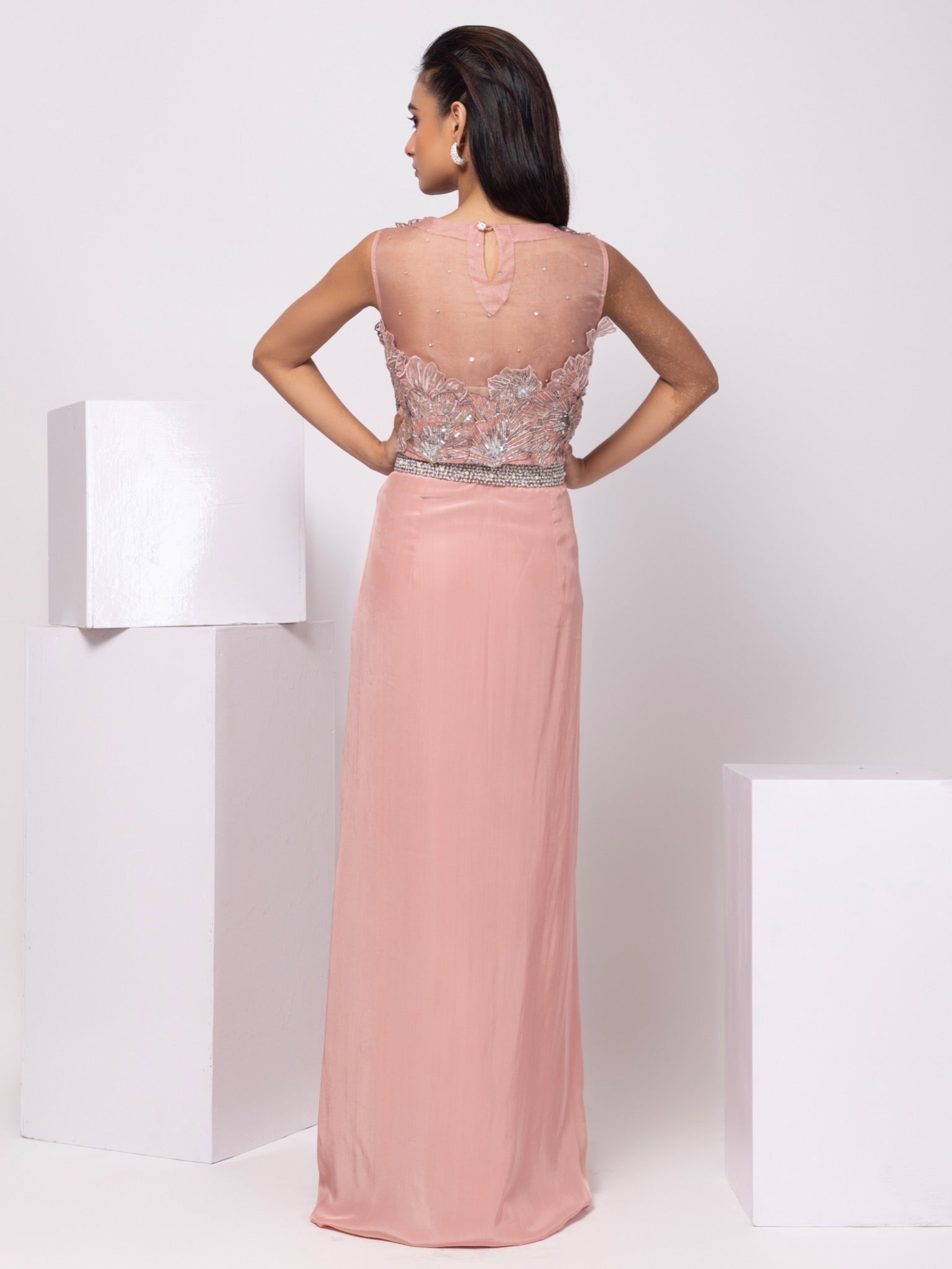 Arleth Drape Skirt Set