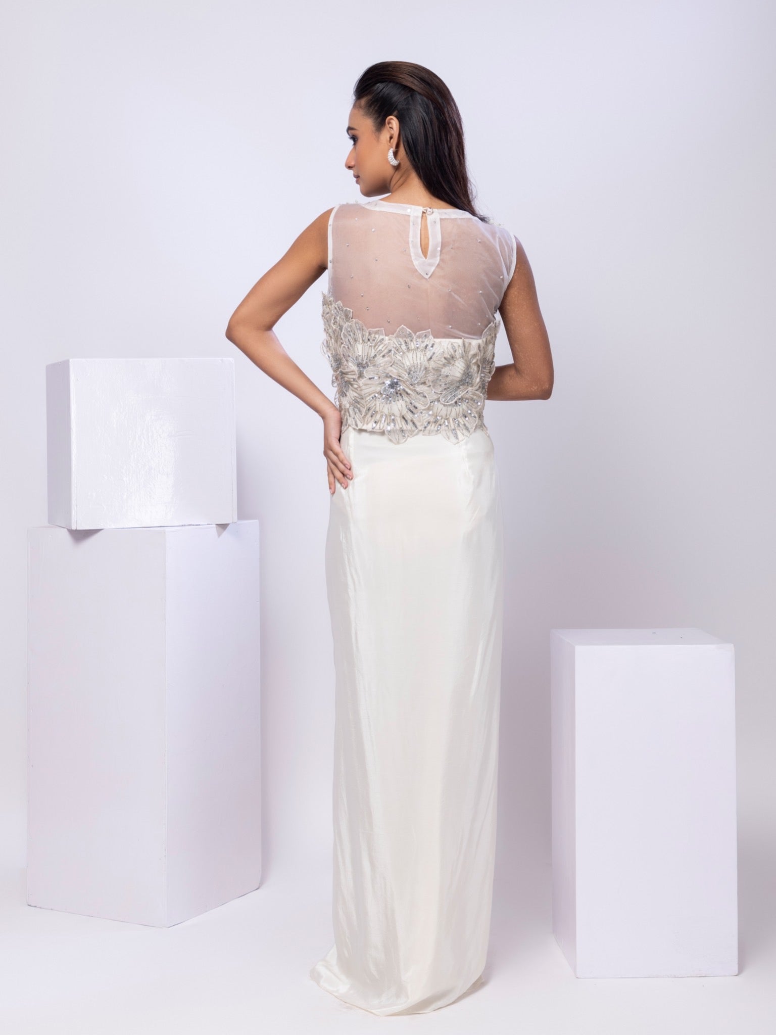 Arleth Drape Skirt Set