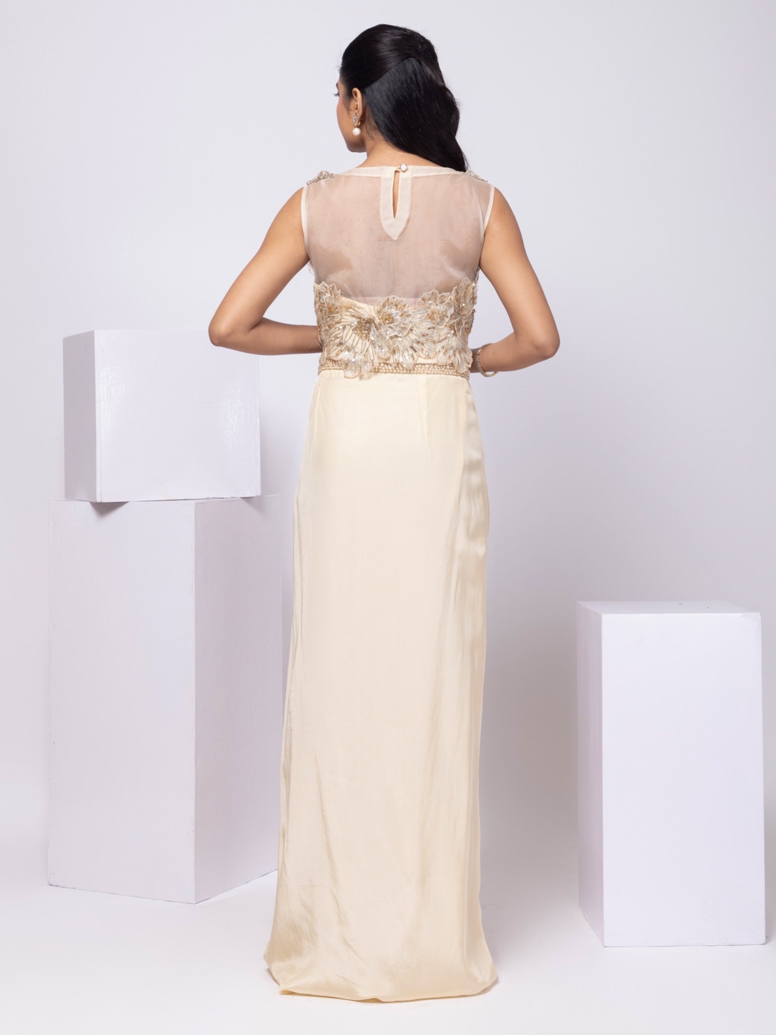 Arleth Drape Skirt Set