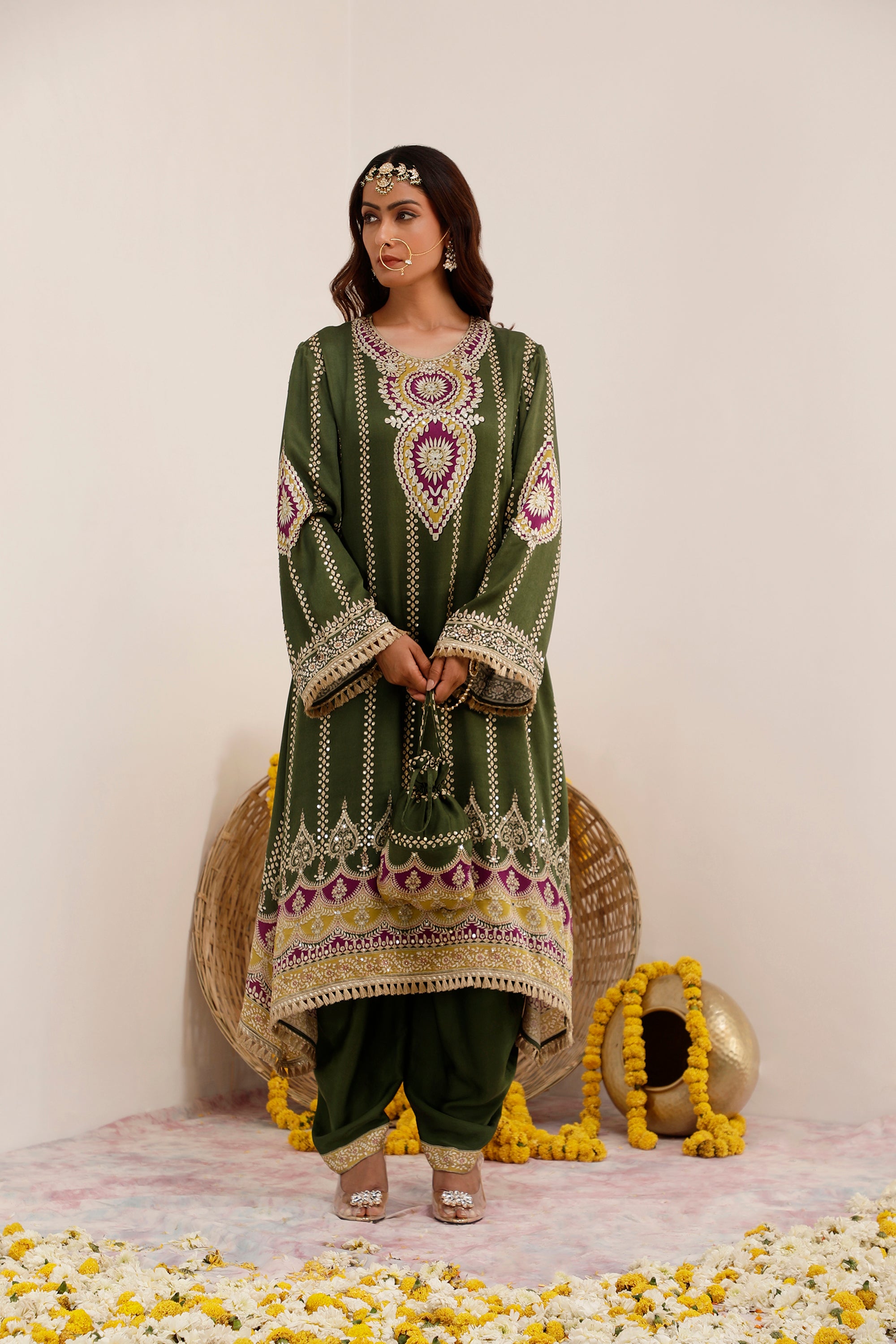Noor A-line Kurta Set