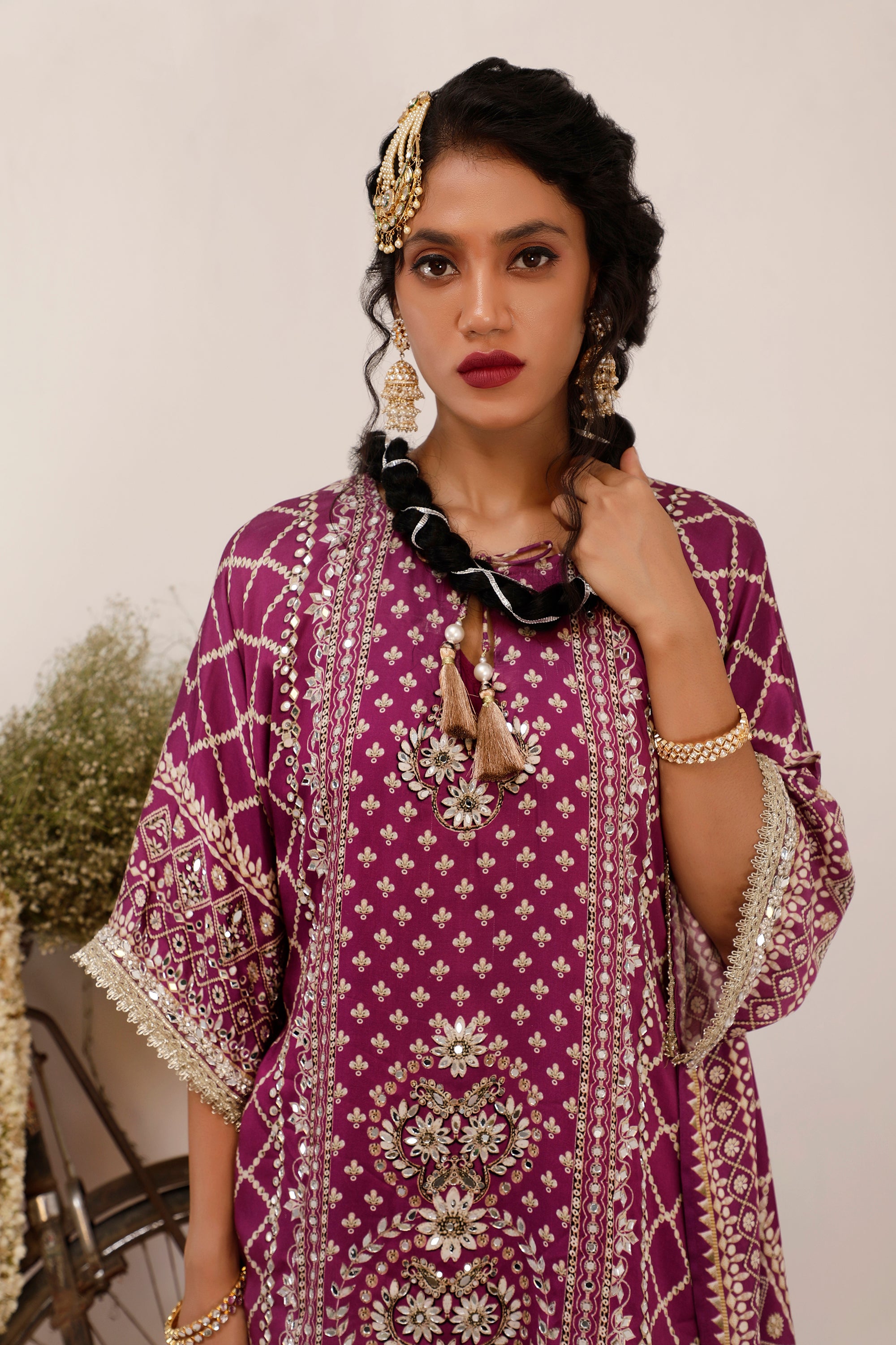 Aanchal Jain in Son Chidhaiya Kaftan Set