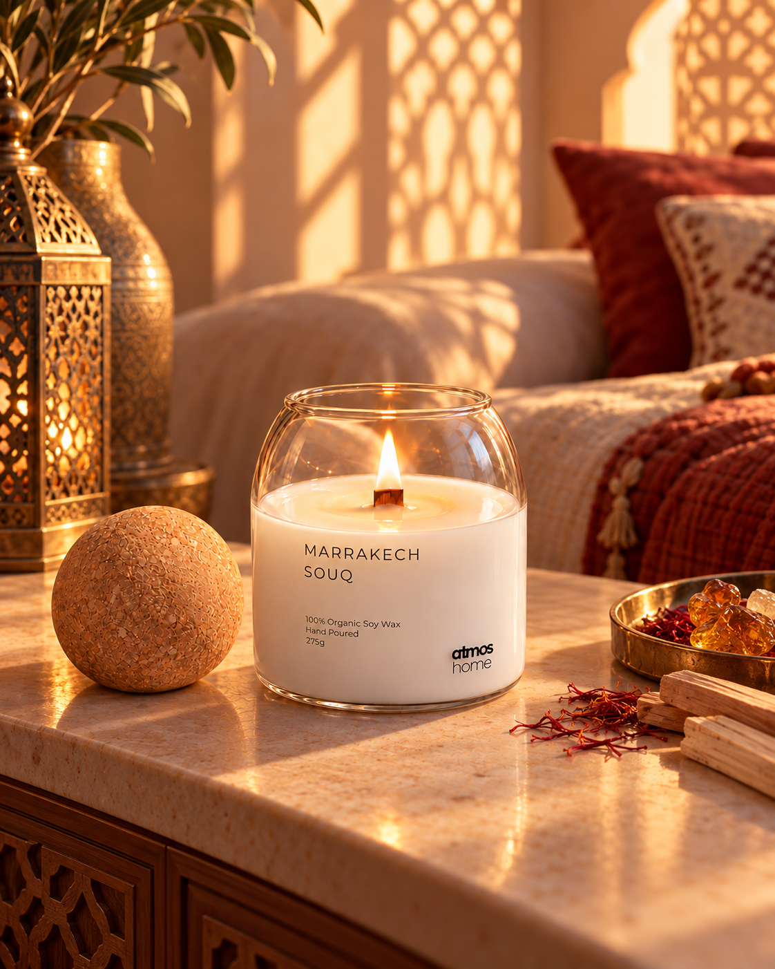 Marrakech's Souq Soy Candle