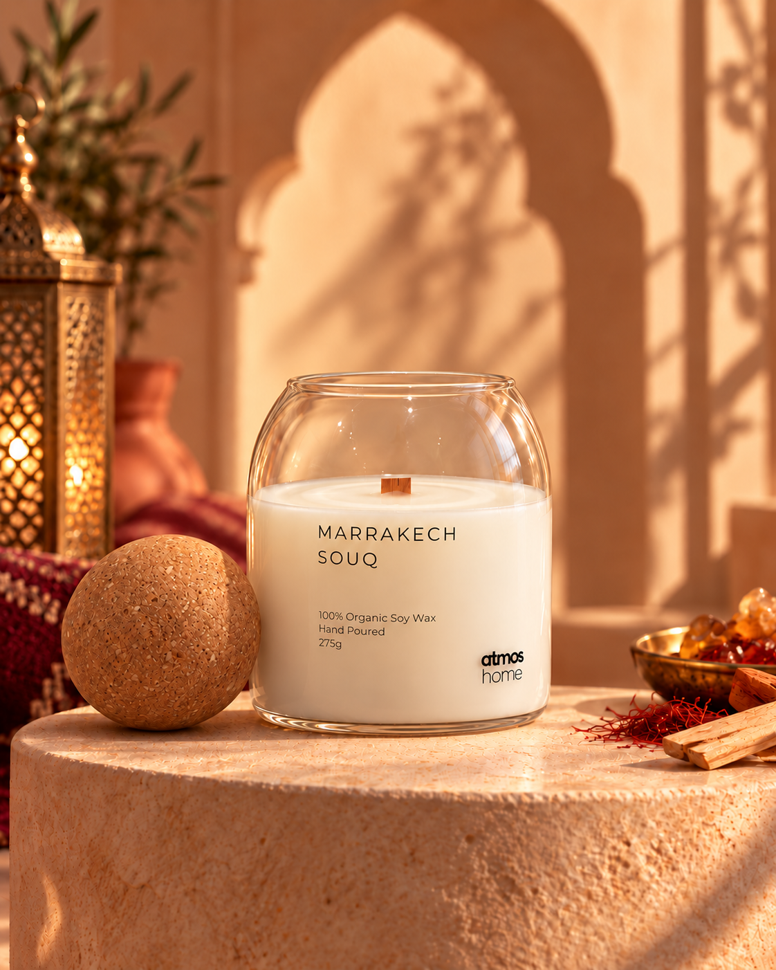 Marrakech's Souq Soy Candle