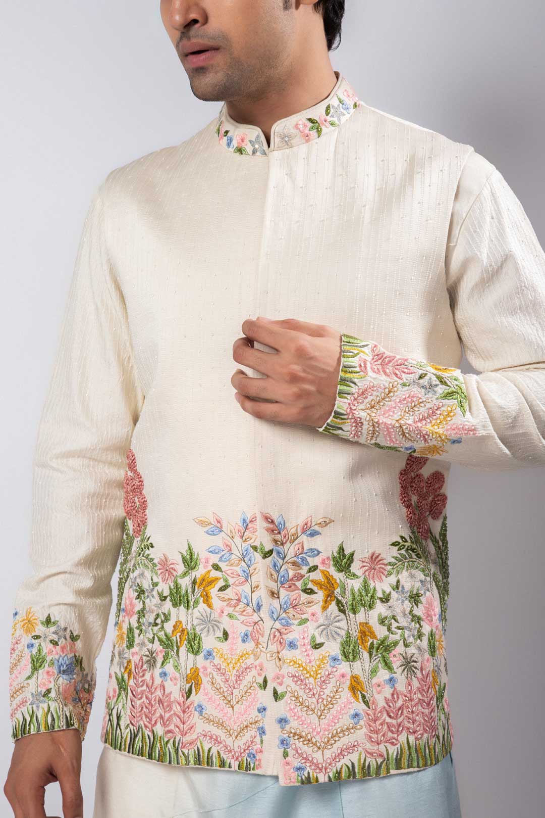 Dhyey Nehru And Arhant Kurta Set