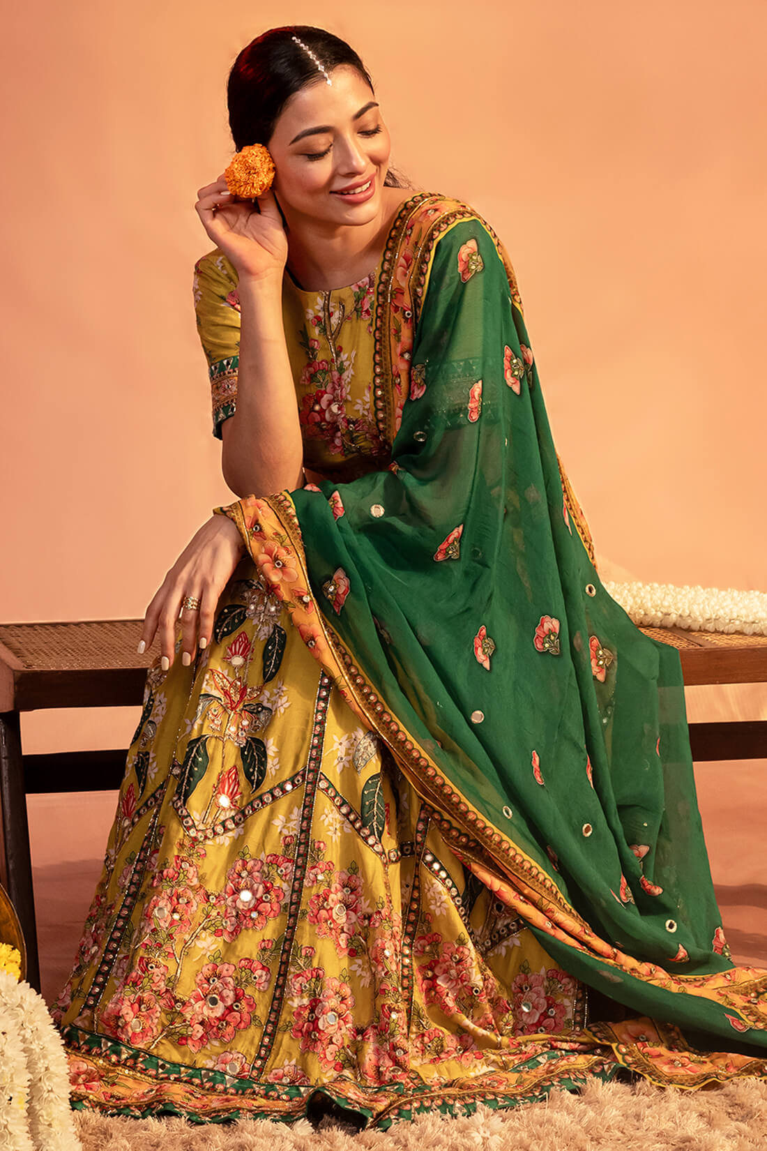 Tamaya Embroidered Lehenga Set