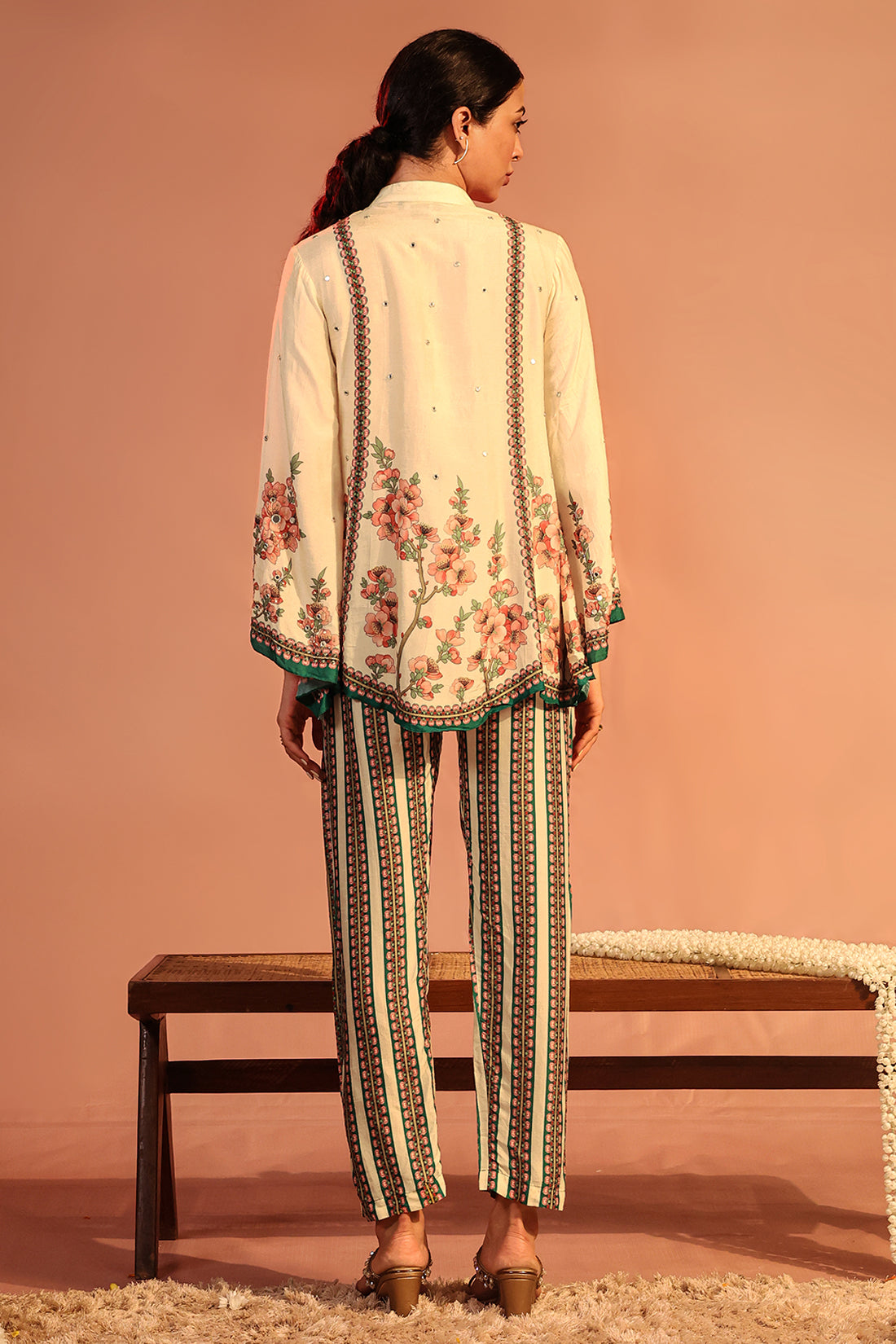 Tamaya Embroidered Co-ord set