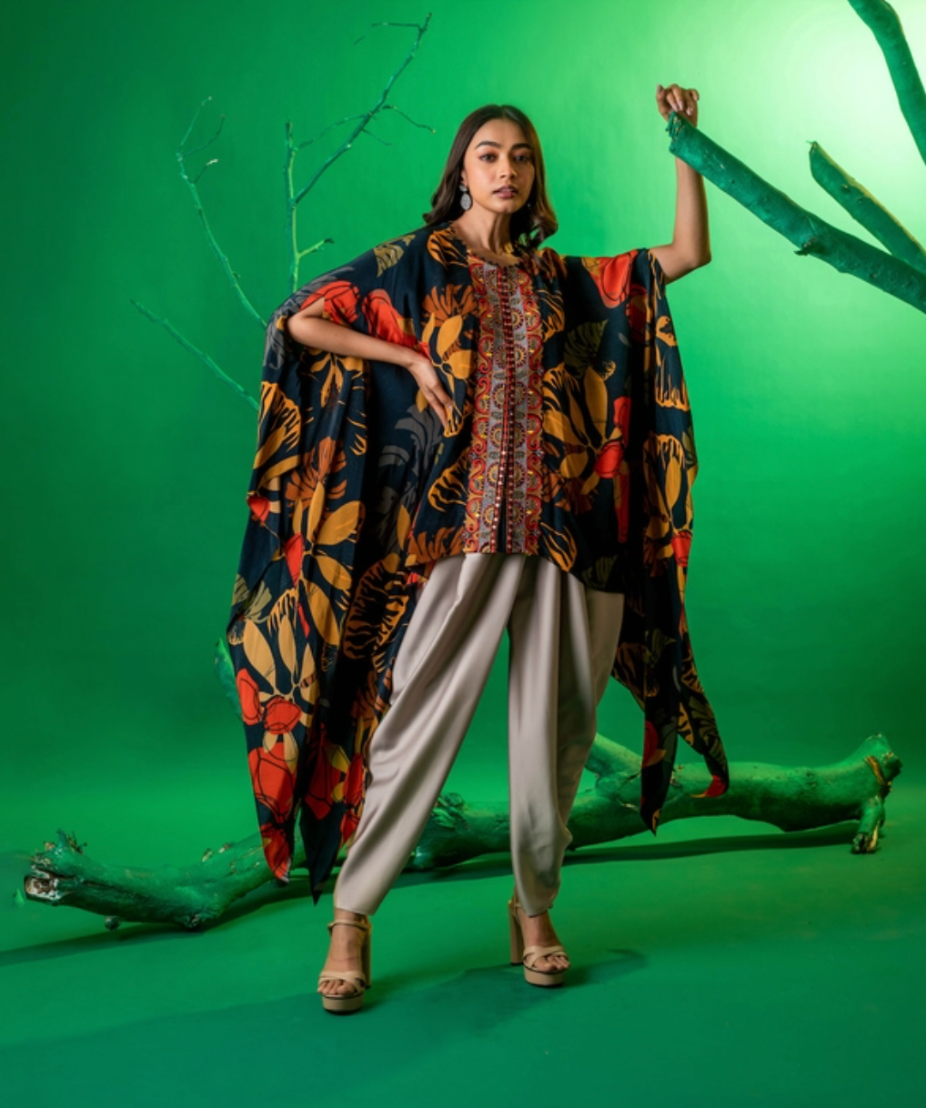 Nightingale Beauty Kaftan & Dhoti Pants