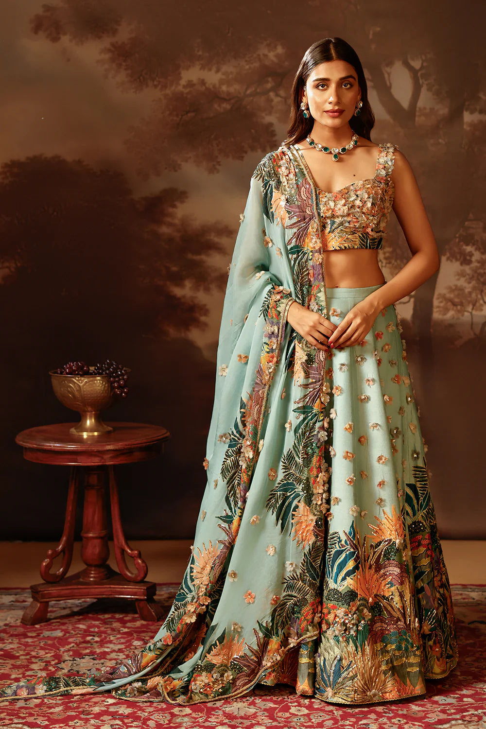 Kaira Embroidered Lehenga Set