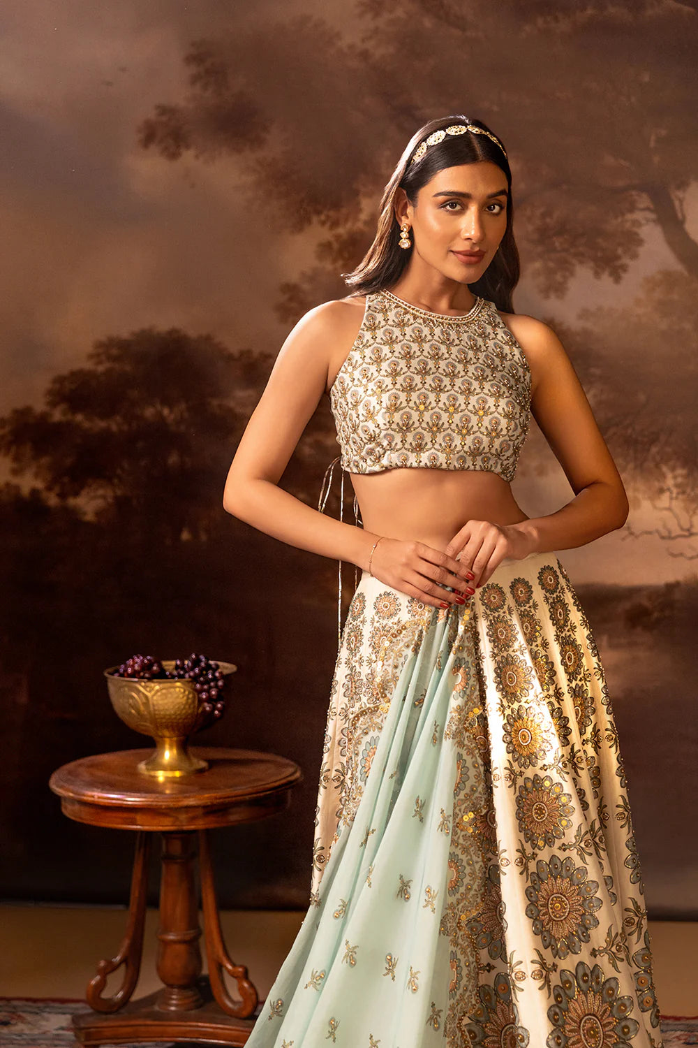 Eraya Embroidered Lehenga Set