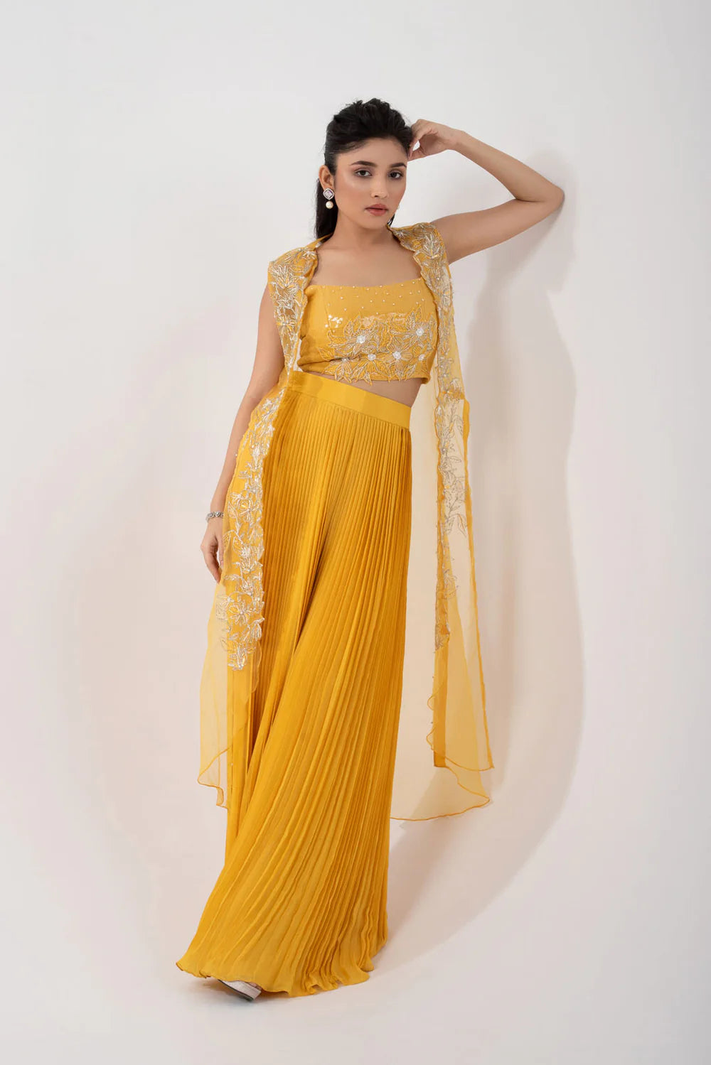 Sunfire Chrome yellow Co-ord Set