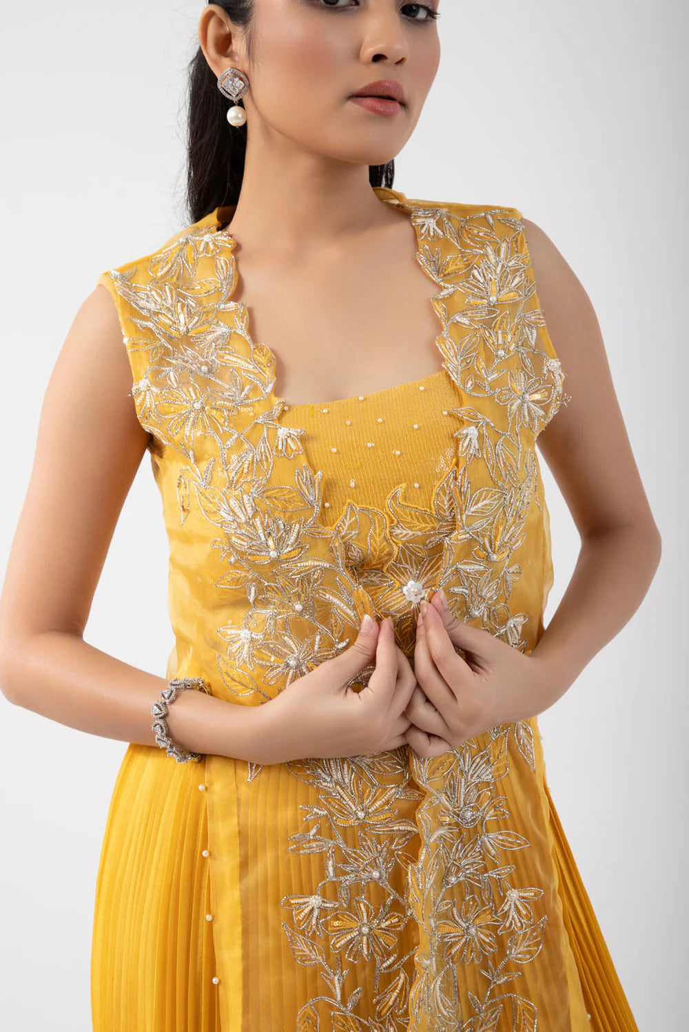 Sunfire Chrome yellow Co-ord Set