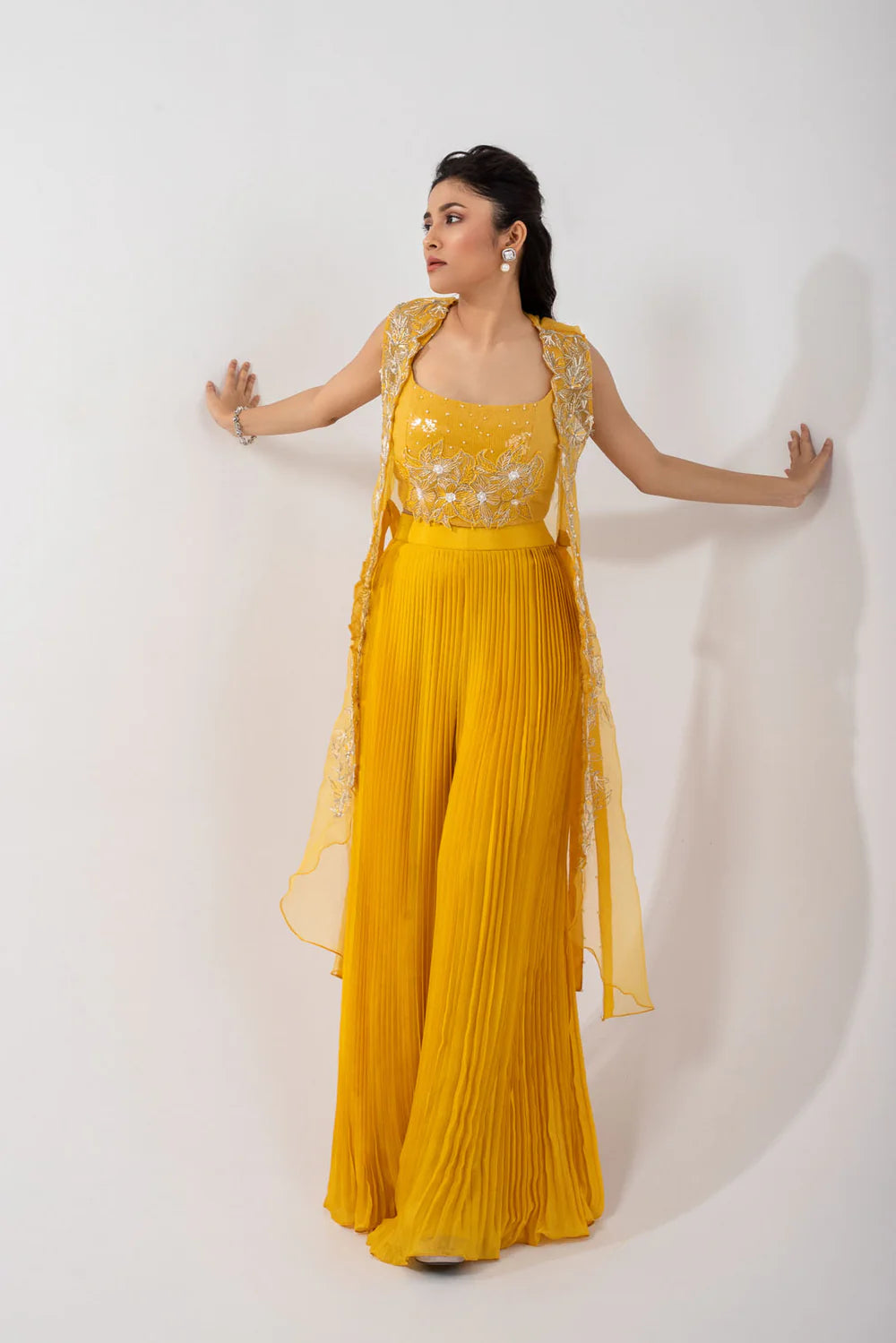 Sunfire Chrome yellow Co-ord Set