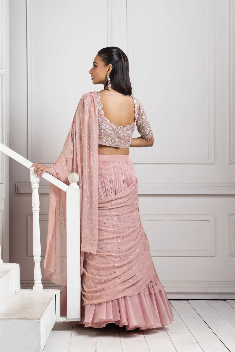 Rose Elegance Ensemble Lehenga Set