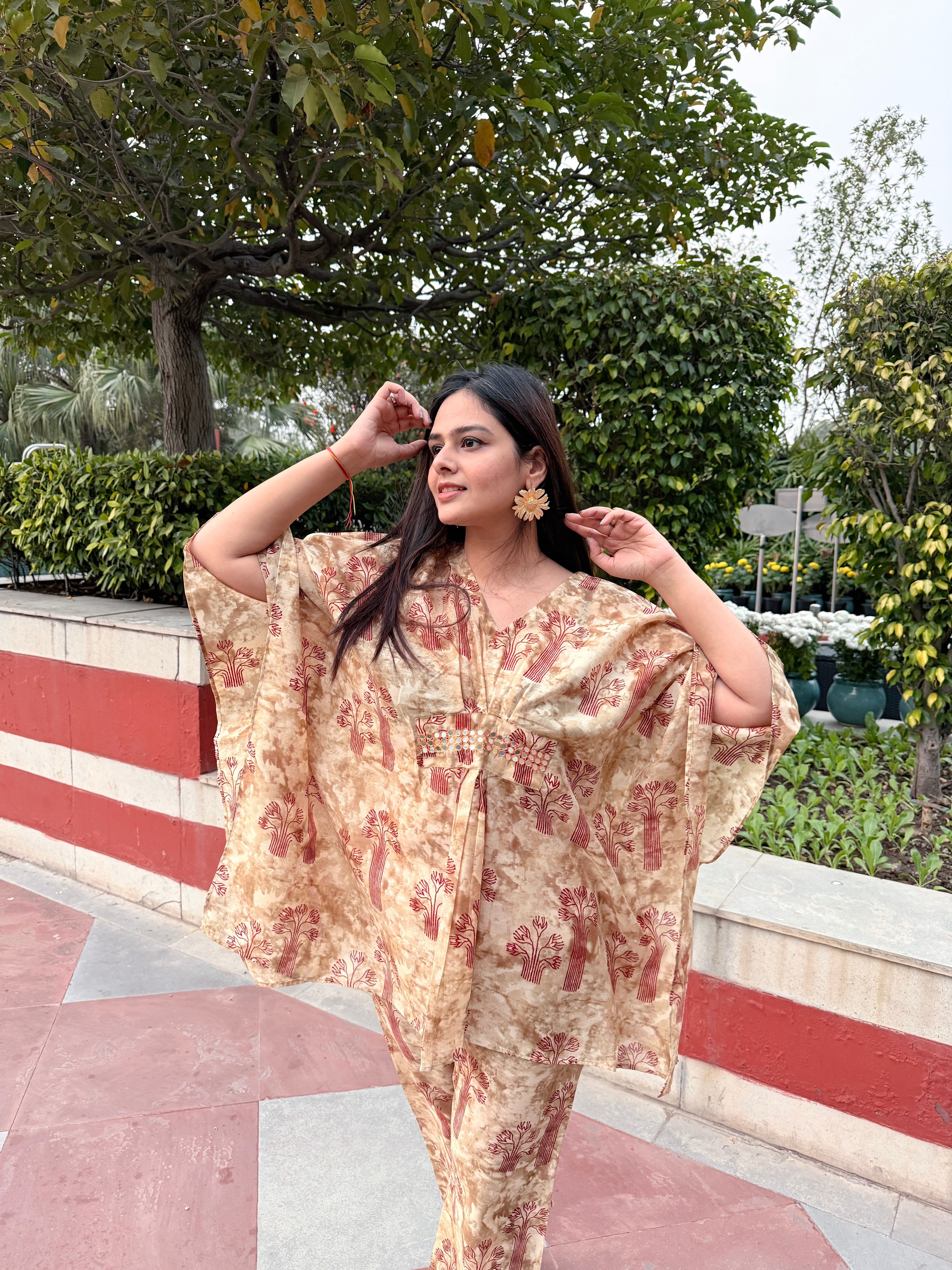 Chinar Kaftan Set