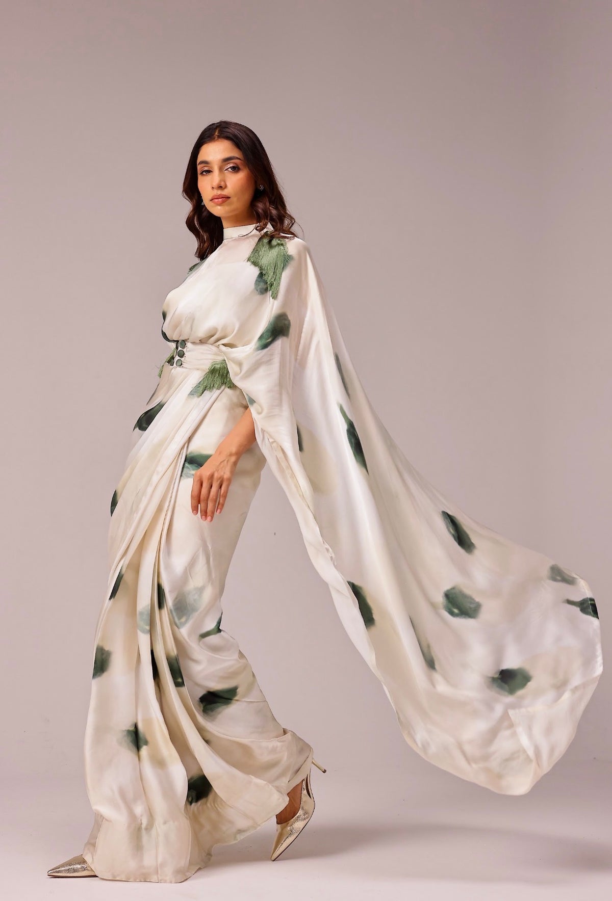 Magnolia Collar Pallu Saree