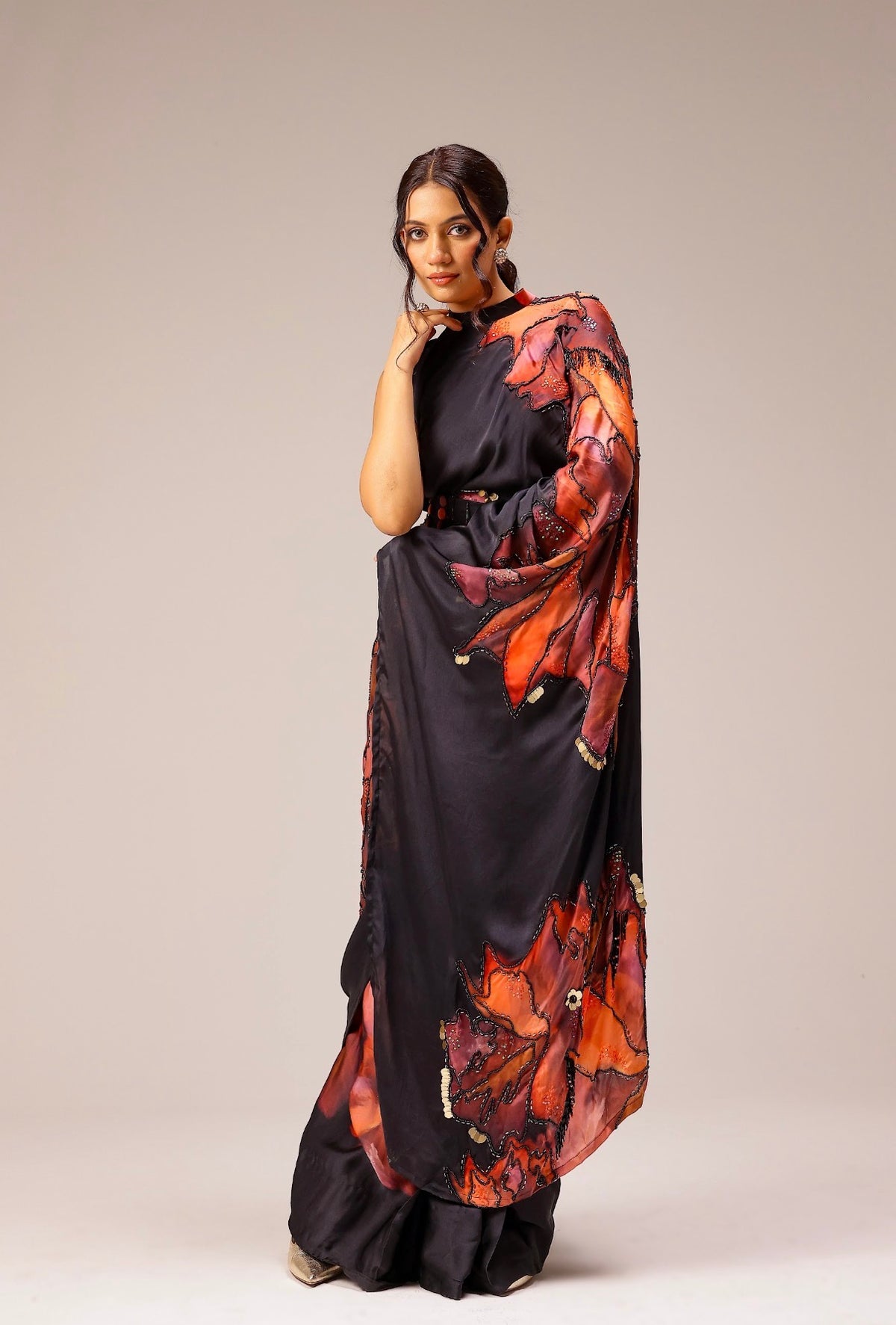 Sienna Collar Pallu Saree
