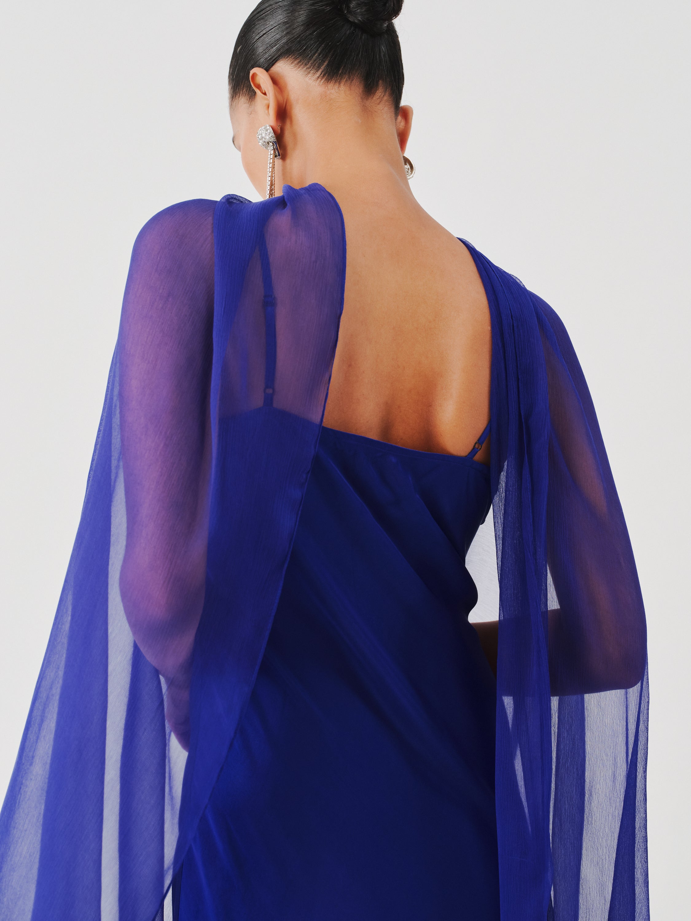 Tyra Slip Dress with Scarf