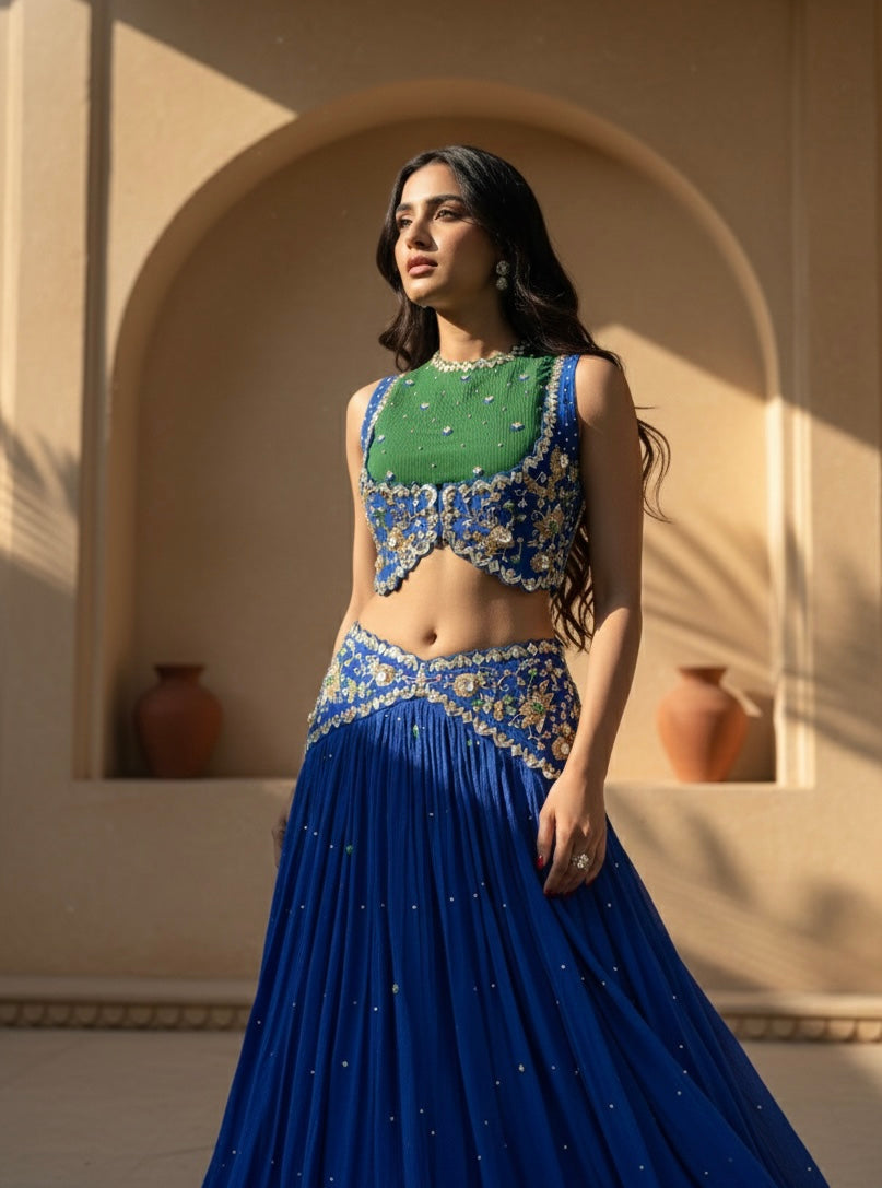 The Leela Lehenga Set