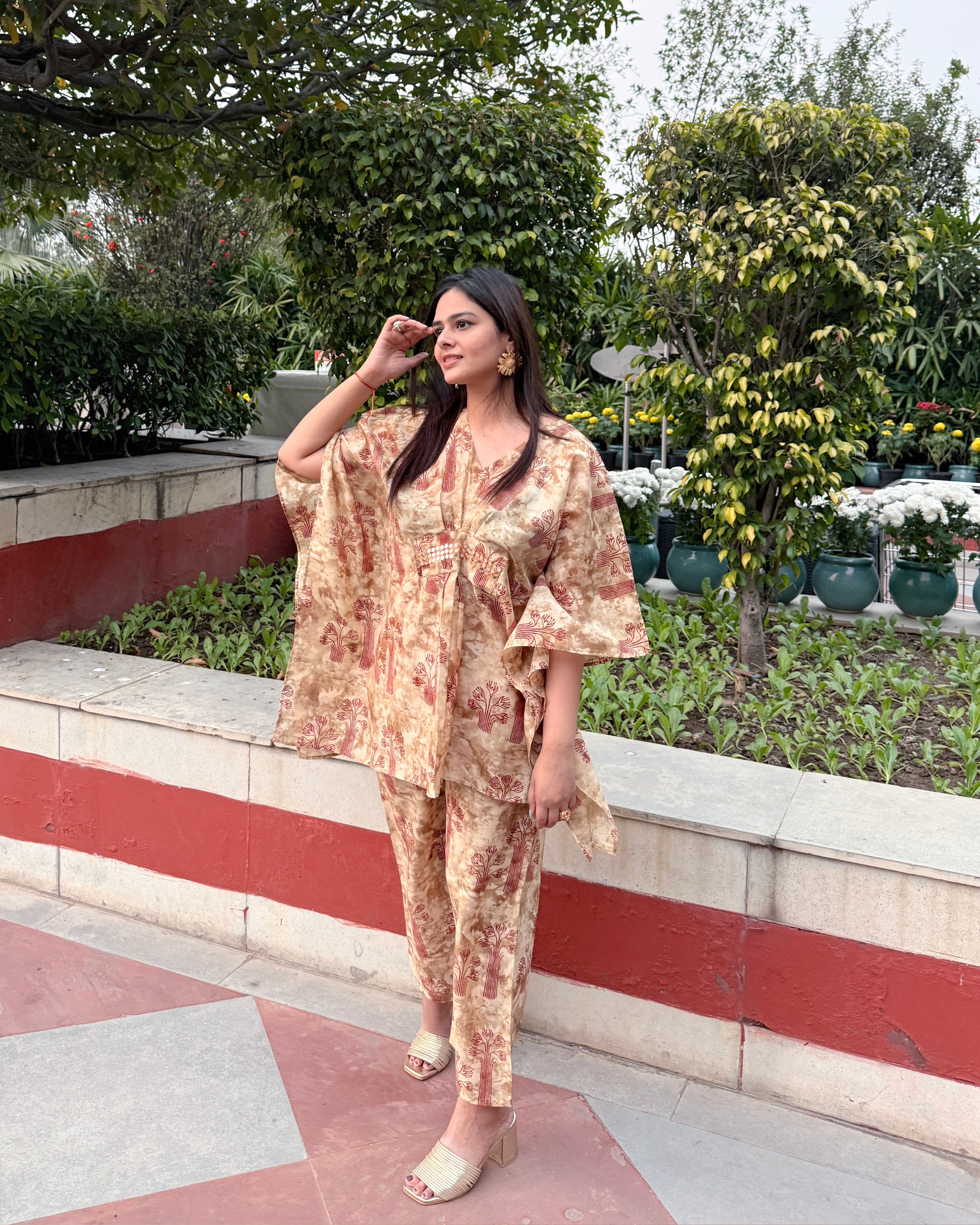 Chinar Kaftan Set
