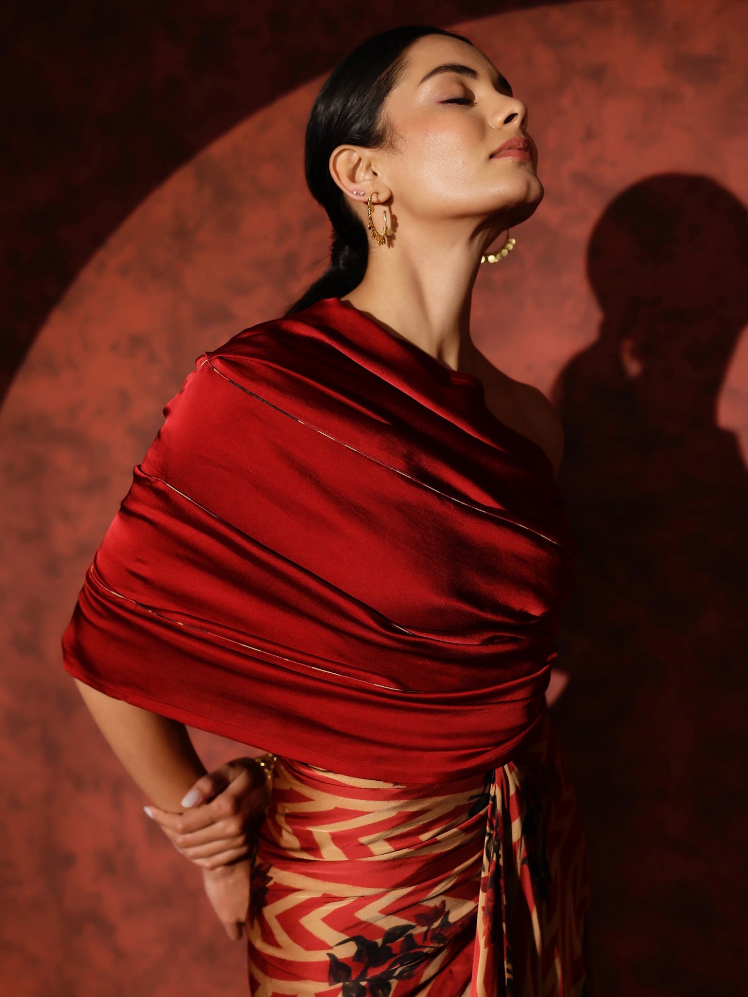 Palladio One Shoulder Gown