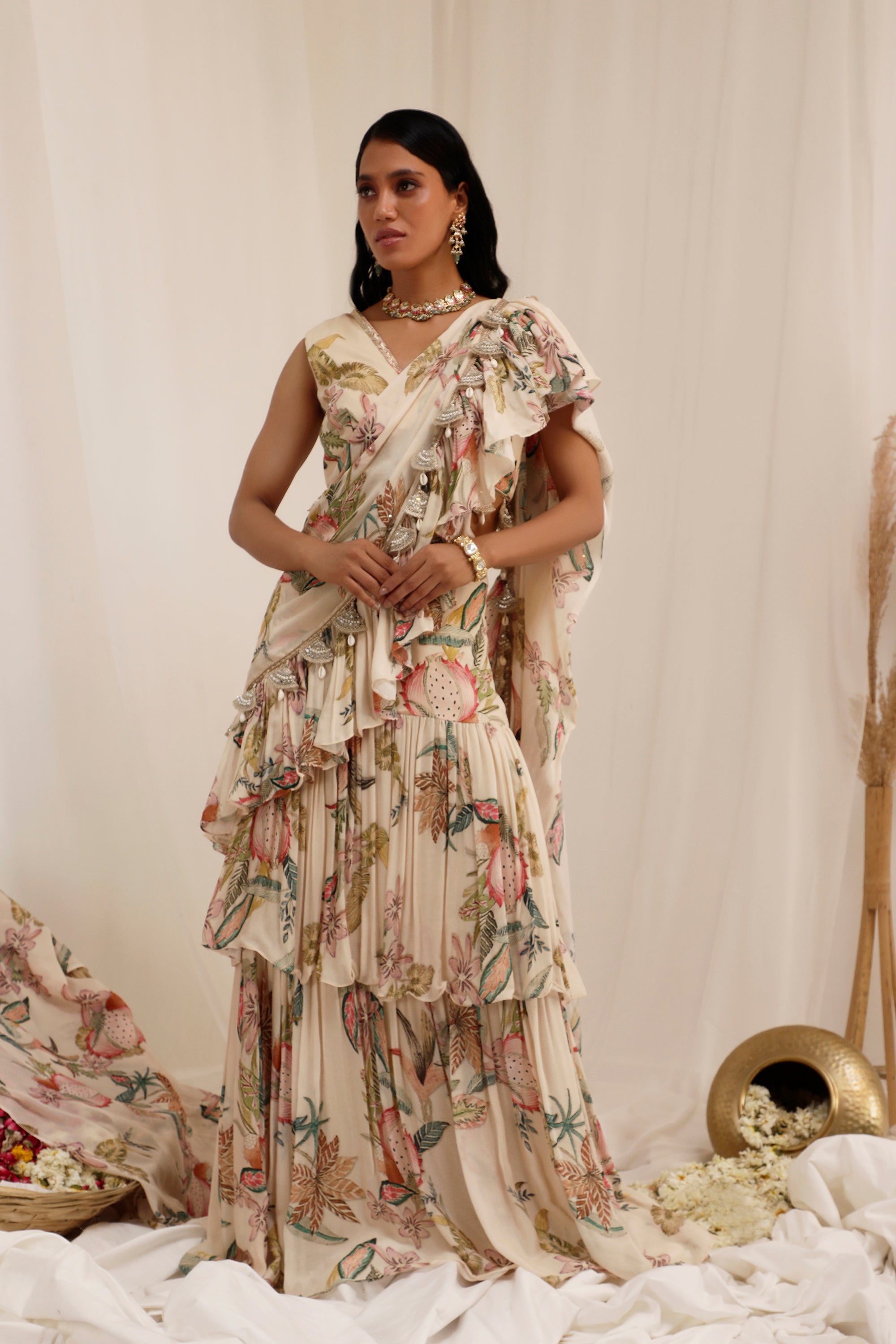 MADHANIYA - DRAPED SAREE