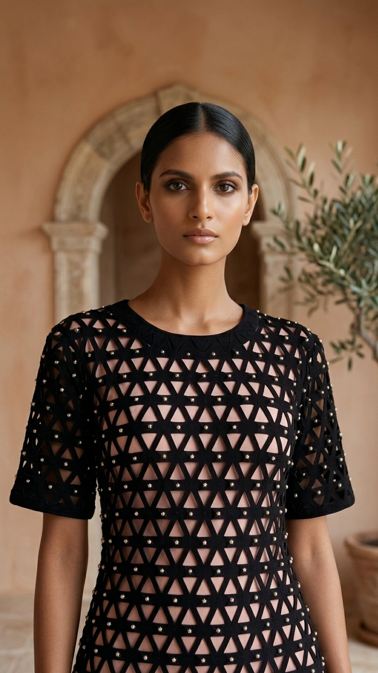 Max triangle dress & slip