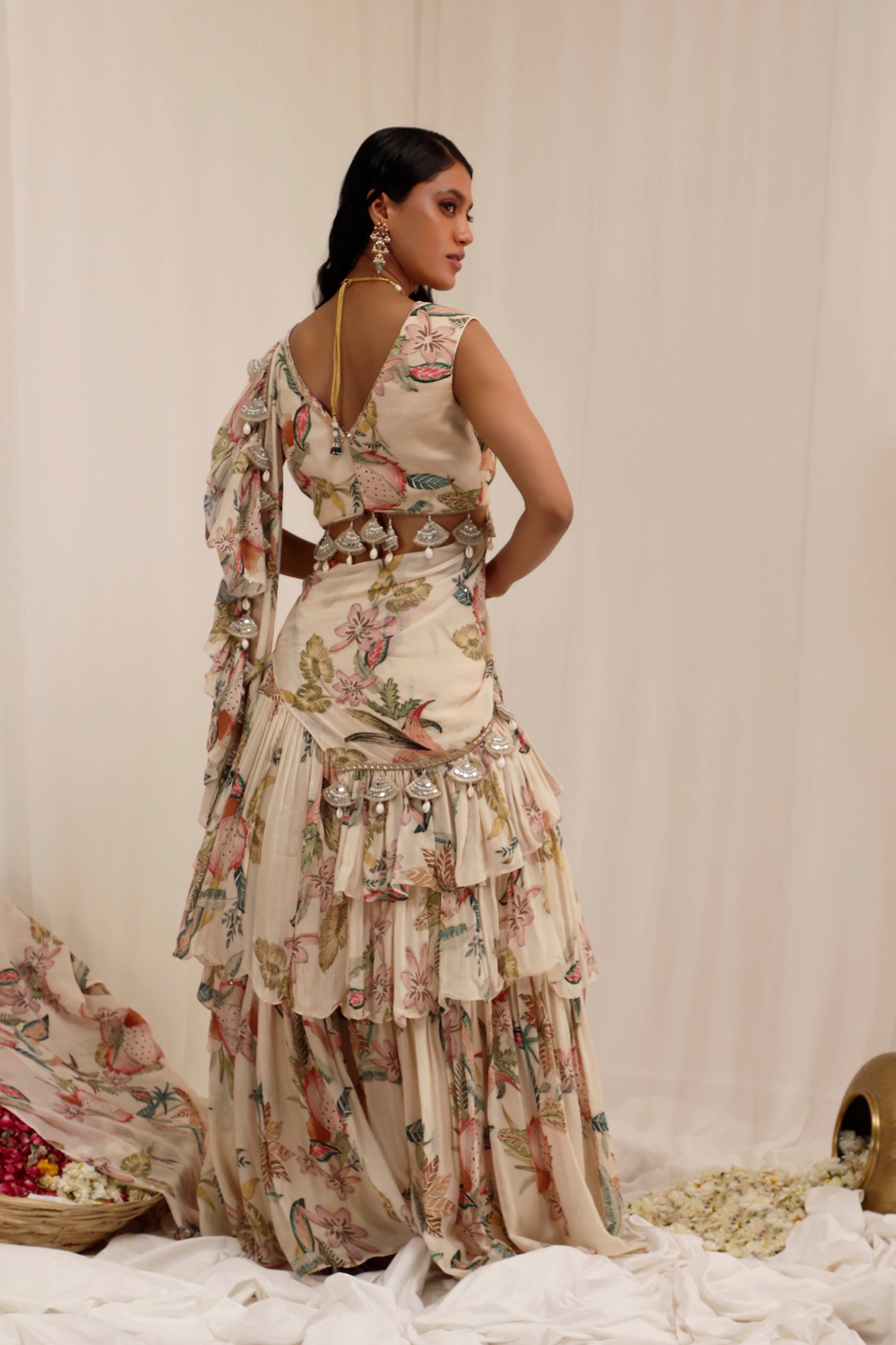 MADHANIYA - DRAPED SAREE