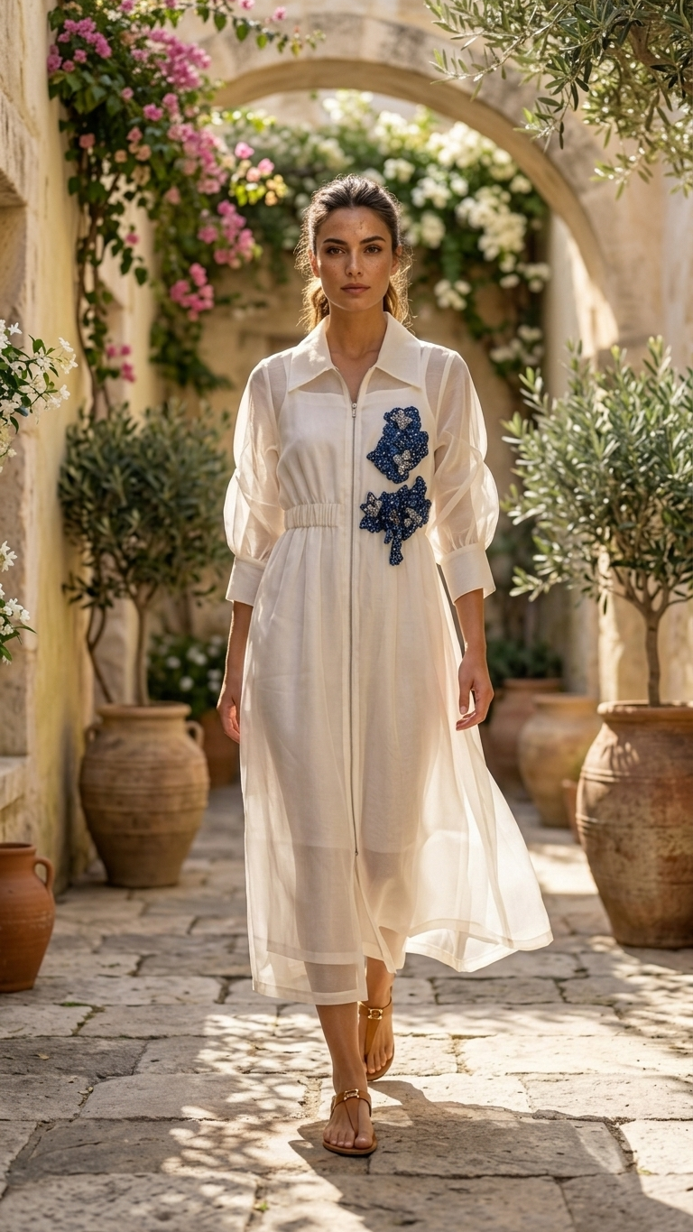 Jodie shirt dress + slip