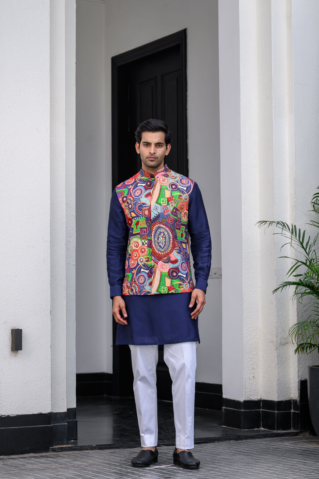 IRIS HIGHLIGHT BUNDI KURTA SET