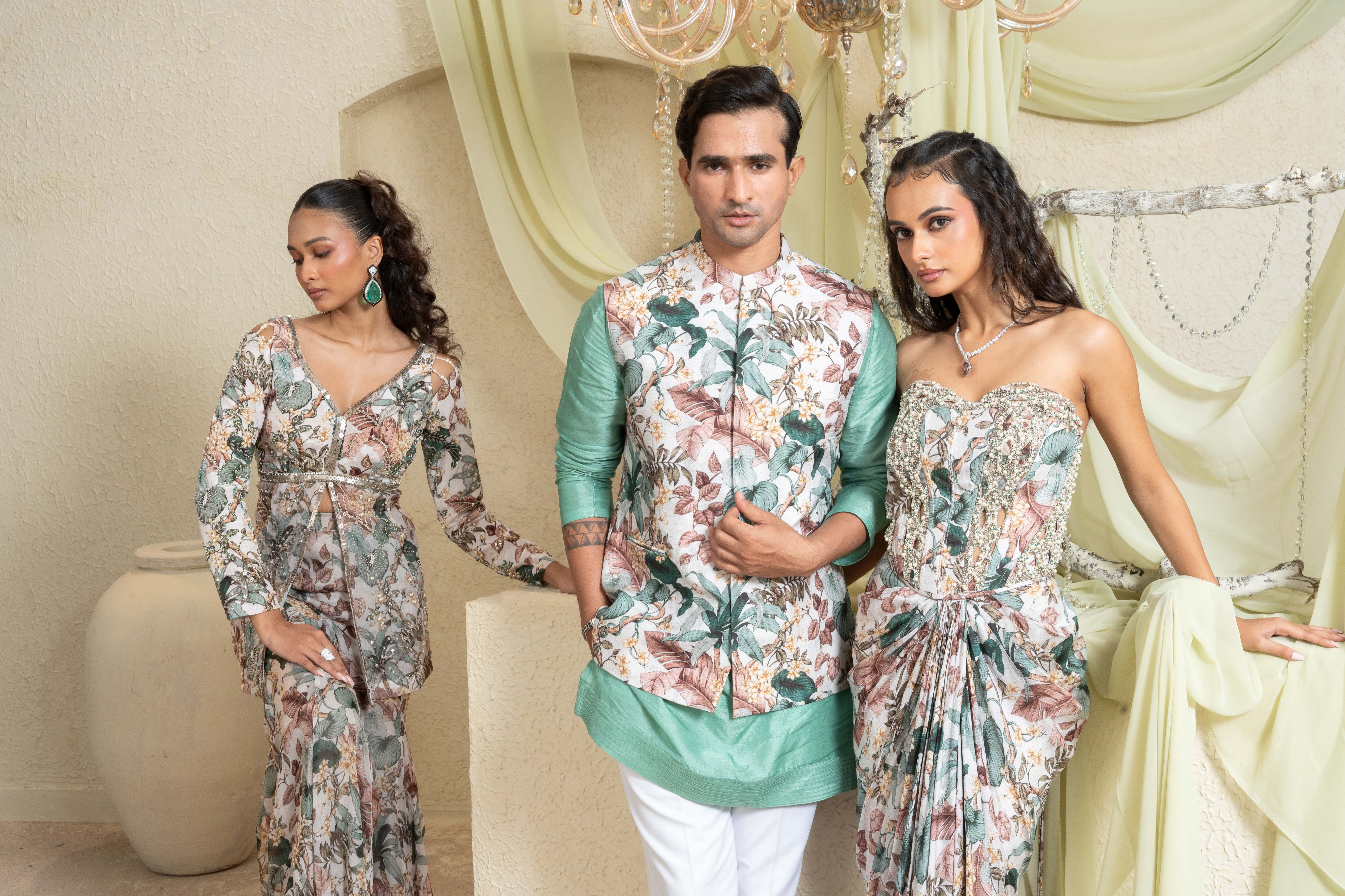 Muted Garden Bundi Set