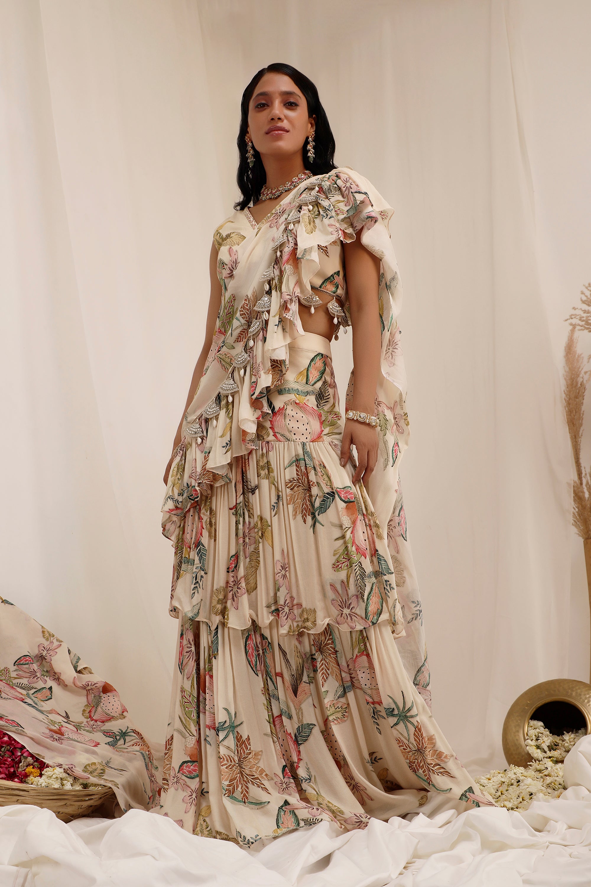 MADHANIYA - DRAPED SAREE
