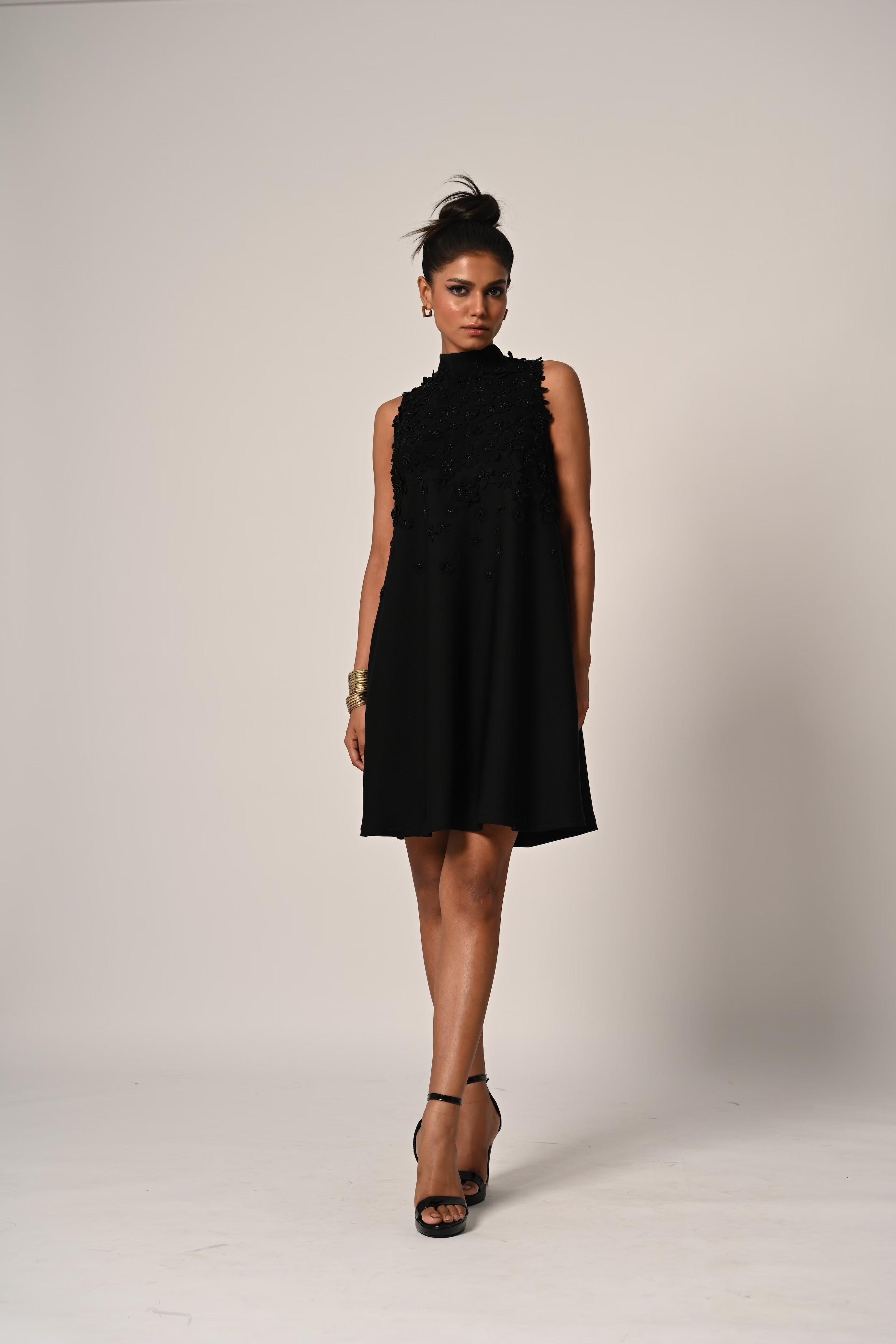 Caira 3D Flower Dress