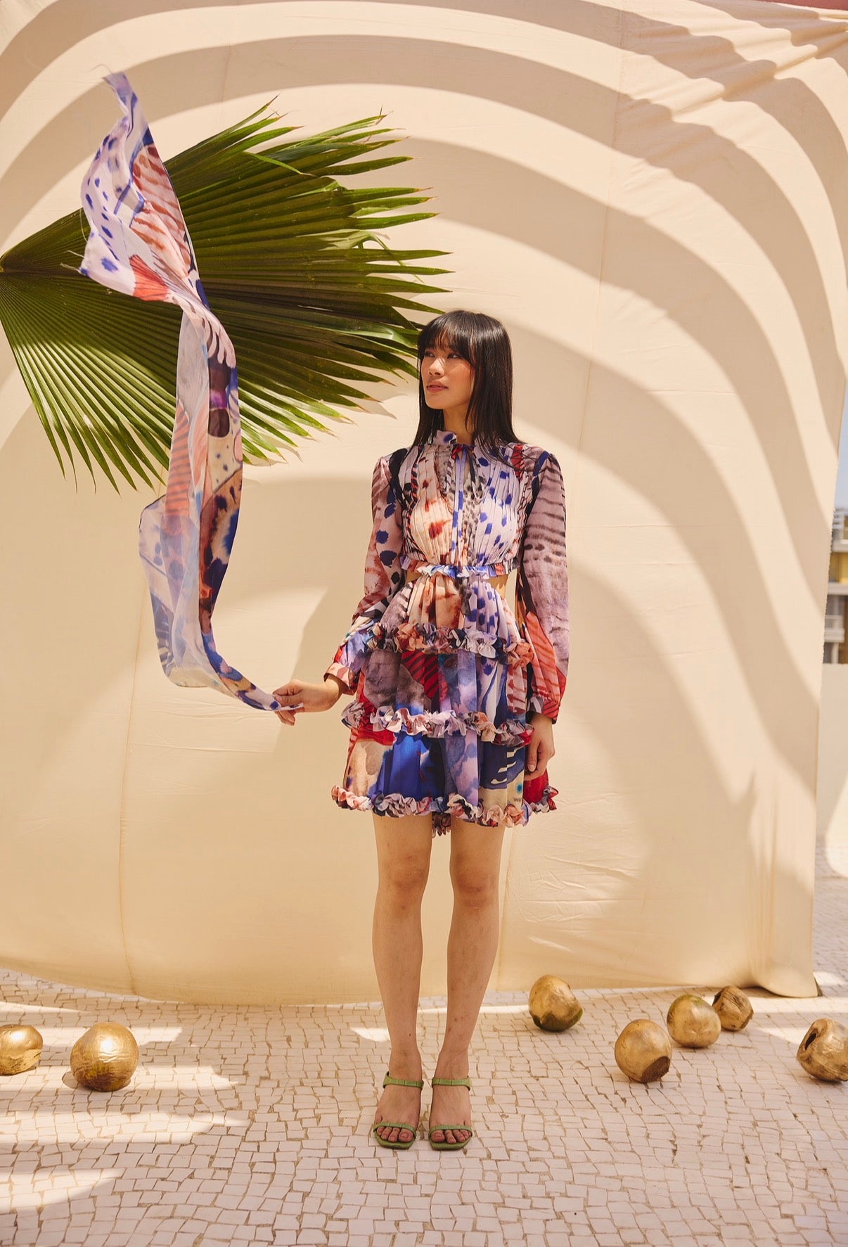 Pleats & Palettes Dress