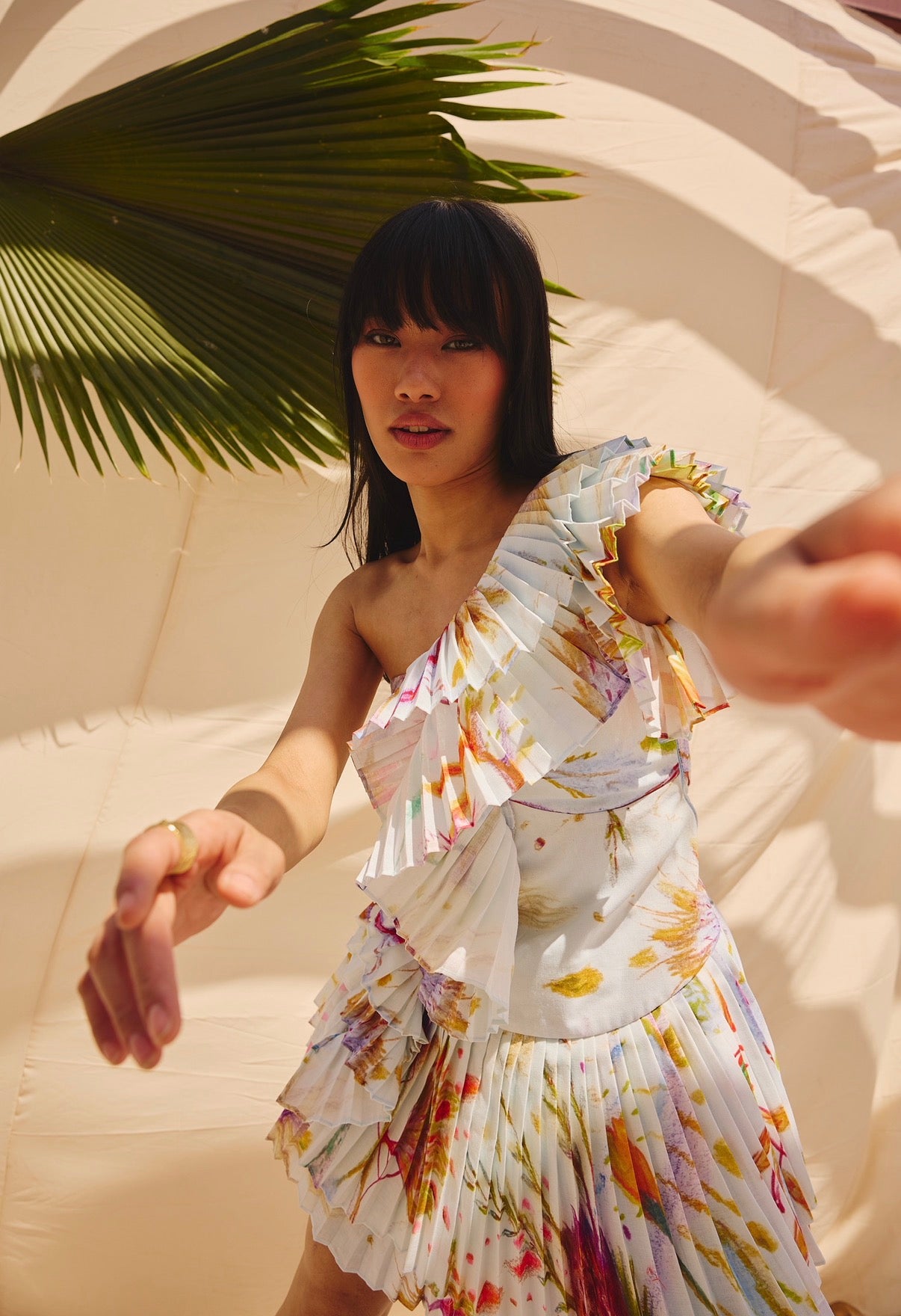 Sunlit Swirls Dress