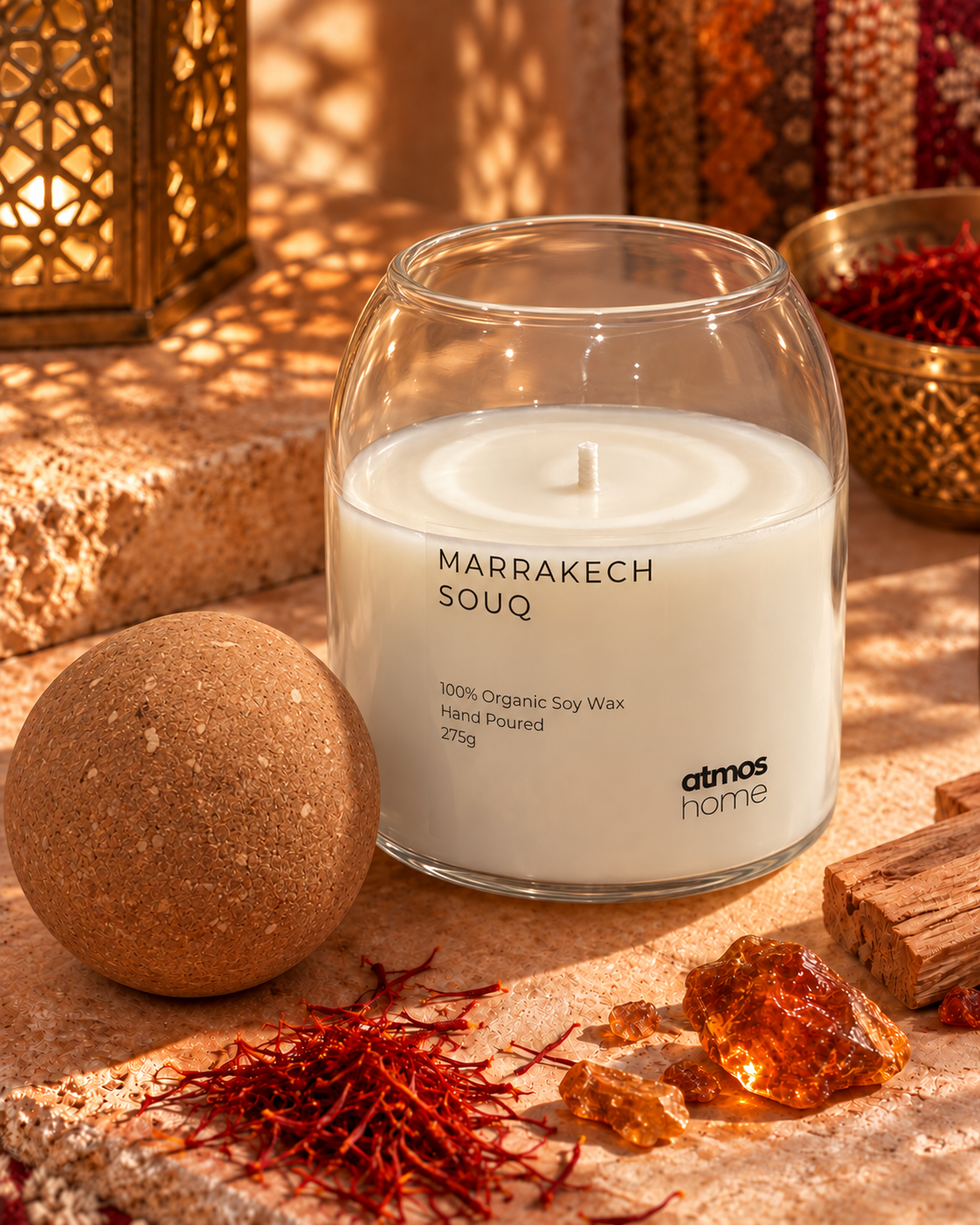 Marrakech's Souq Soy Candle